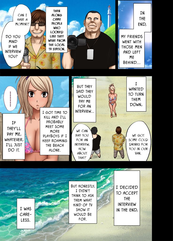 Umi no Ie de Nanpa Otoko-tachi ni Moteasobareta Shojo Gal page 3