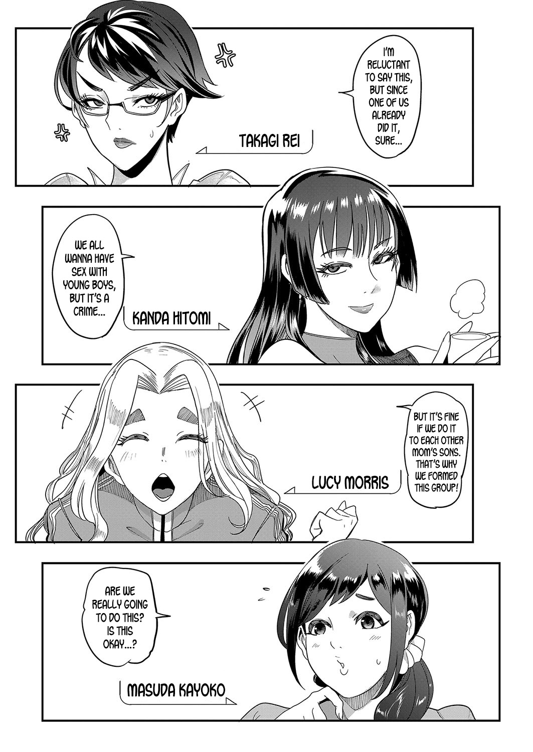 Underground PTA -The Mommies' Milking Sex Tactic- page 31