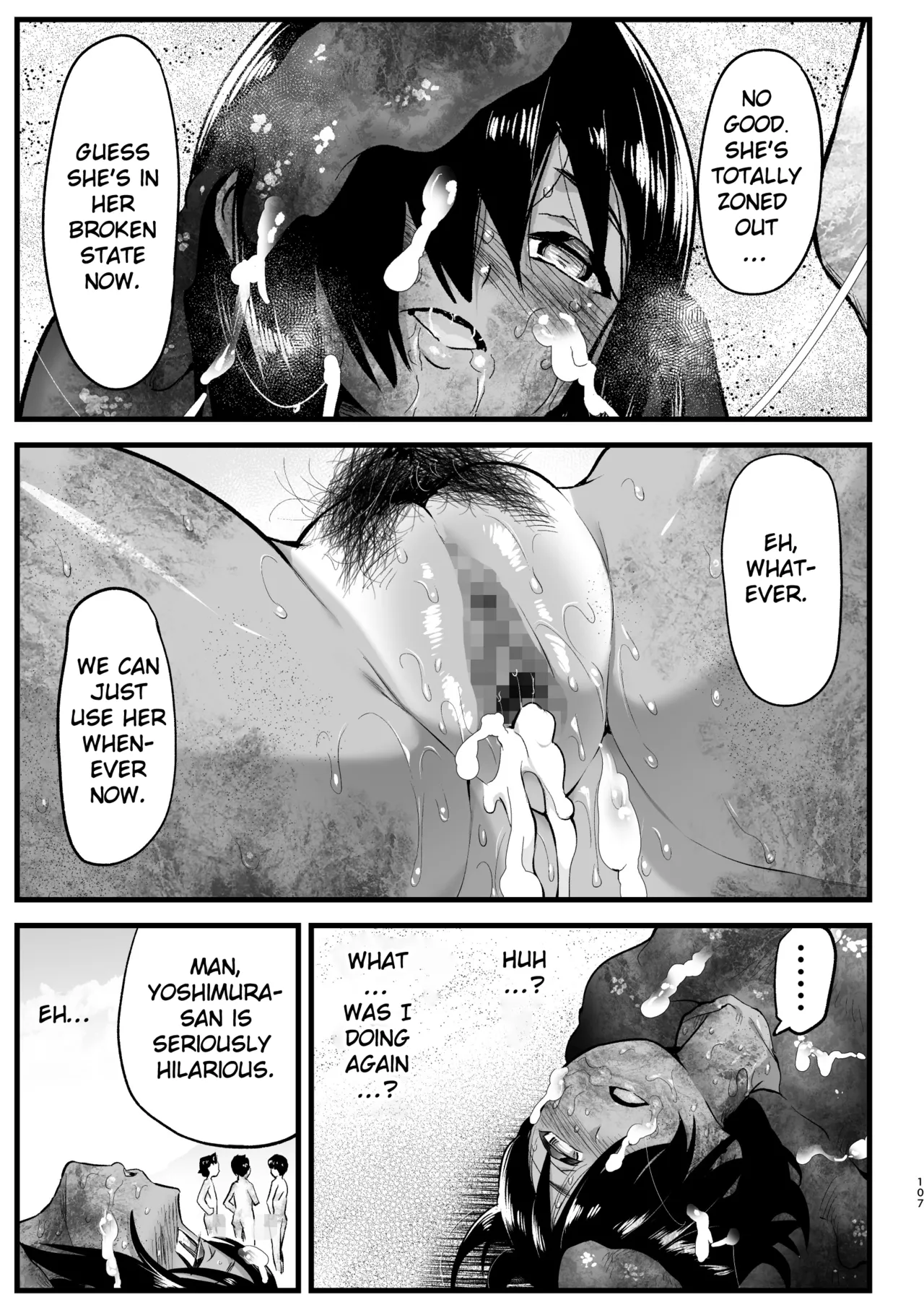 Uninhabited Island Girl Gets Covered in Mud and Fucked!: Ms. Yoshimura’s So Easy. Volume 6 page 106