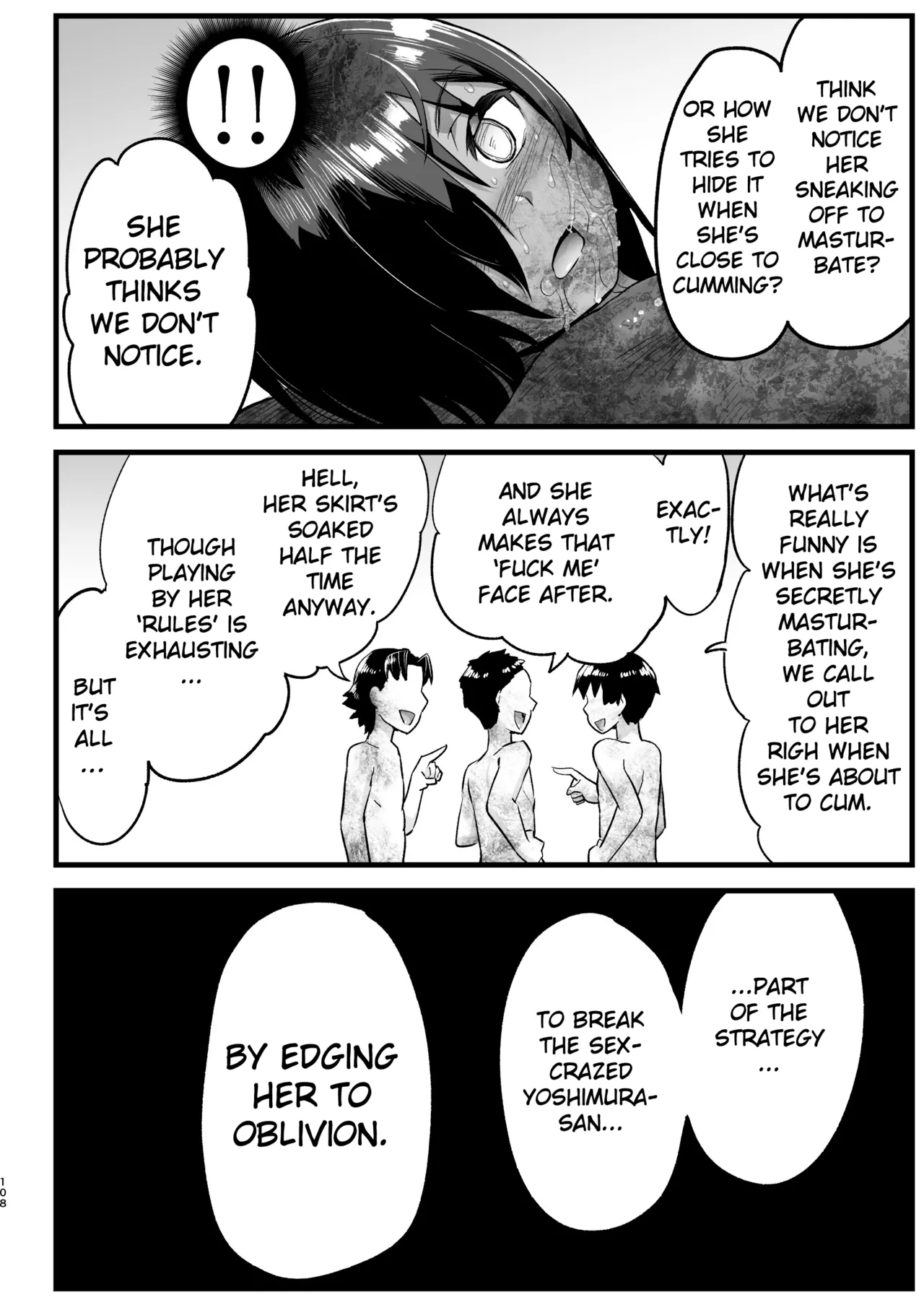 Uninhabited Island Girl Gets Covered in Mud and Fucked!: Ms. Yoshimura’s So Easy. Volume 6 page 107