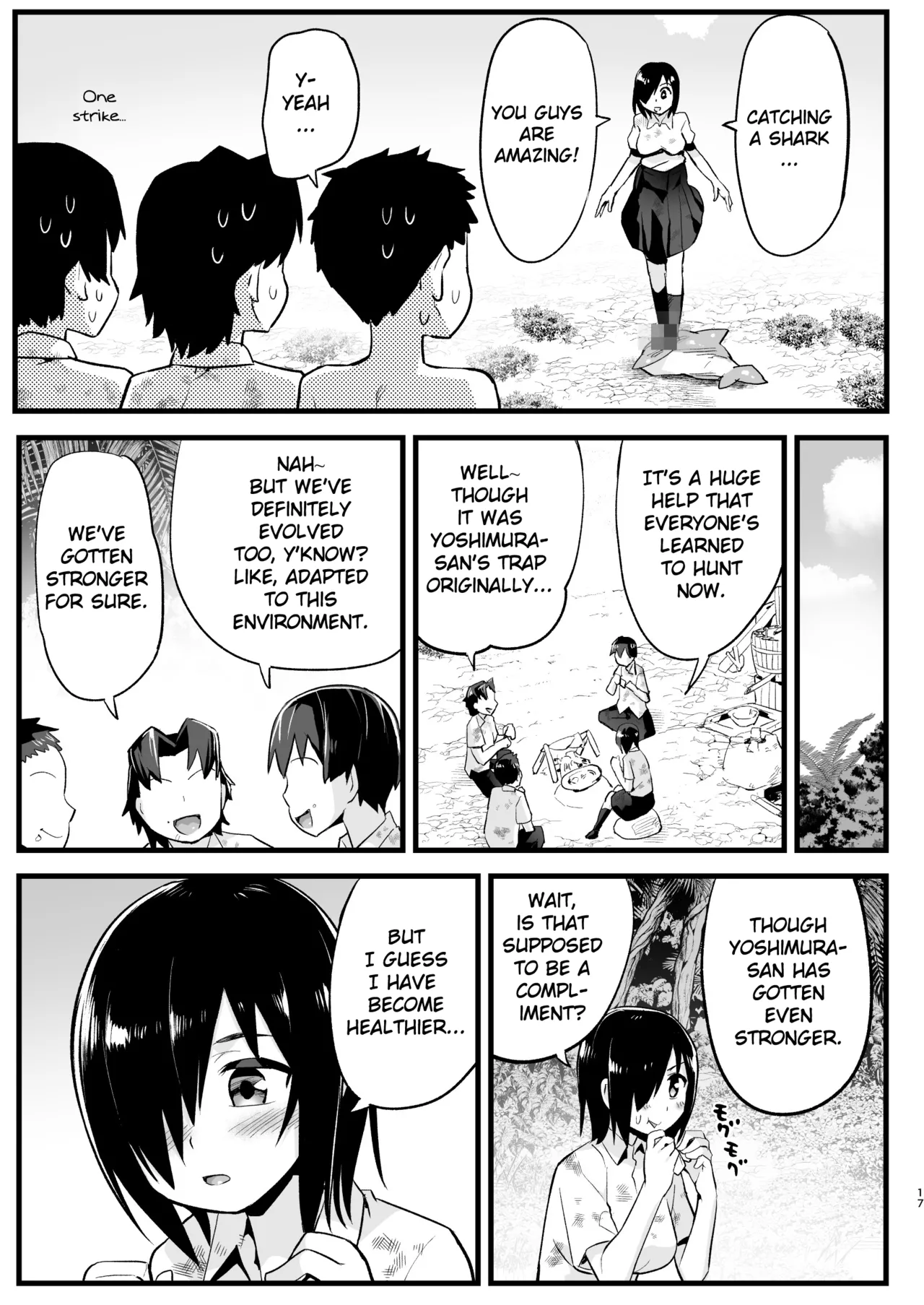 Uninhabited Island Girl Gets Covered in Mud and Fucked!: Ms. Yoshimura’s So Easy. Volume 6 page 16