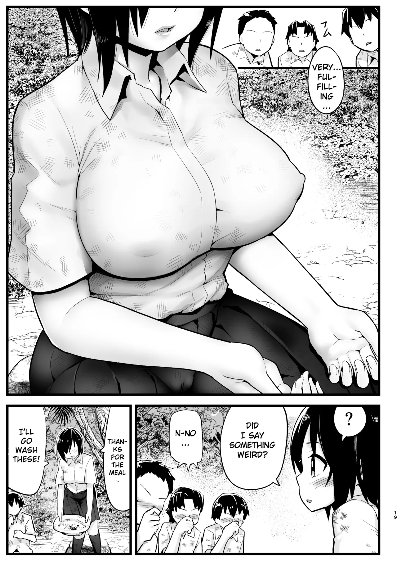 Uninhabited Island Girl Gets Covered in Mud and Fucked!: Ms. Yoshimura’s So Easy. Volume 6 page 18