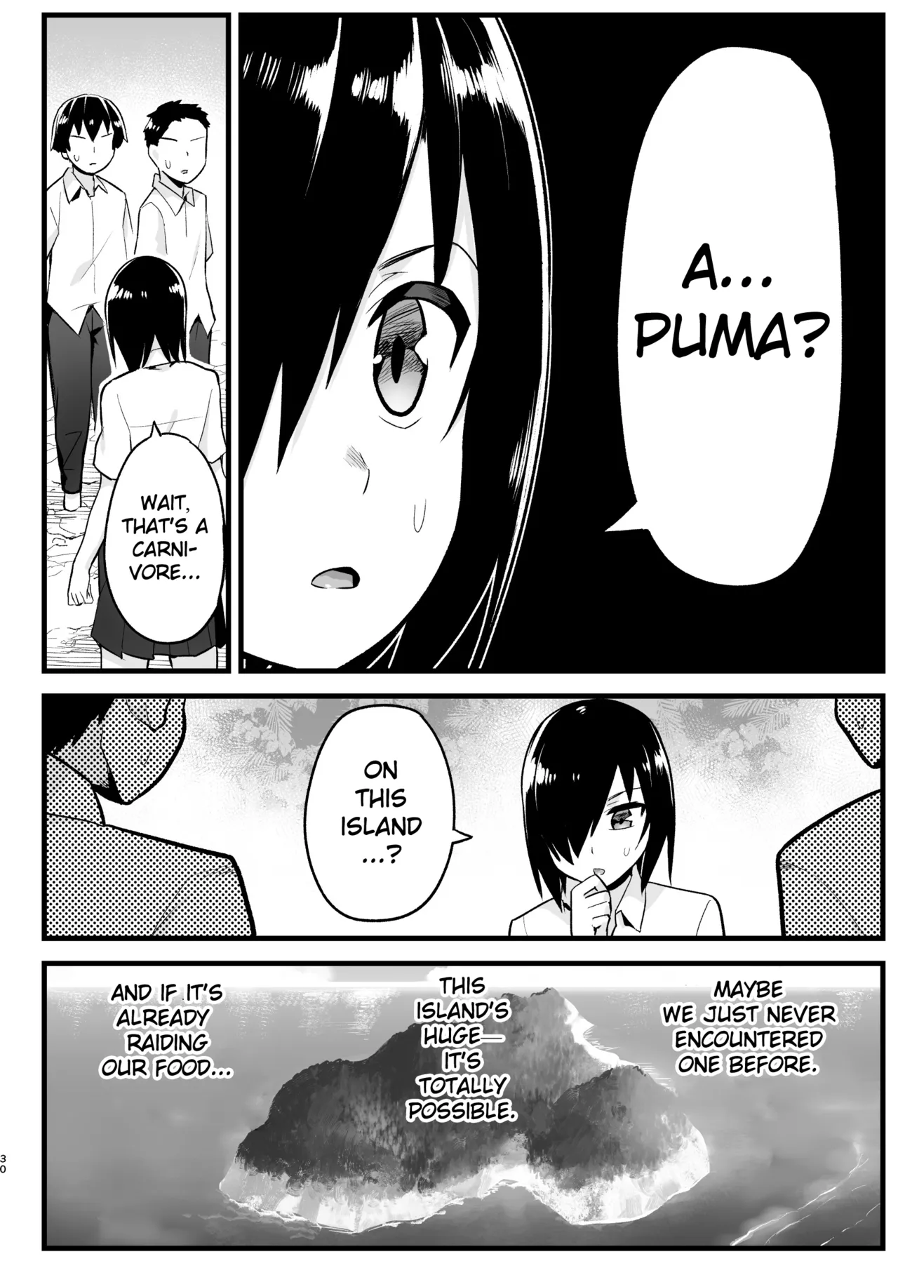 Uninhabited Island Girl Gets Covered in Mud and Fucked!: Ms. Yoshimura’s So Easy. Volume 6 page 29