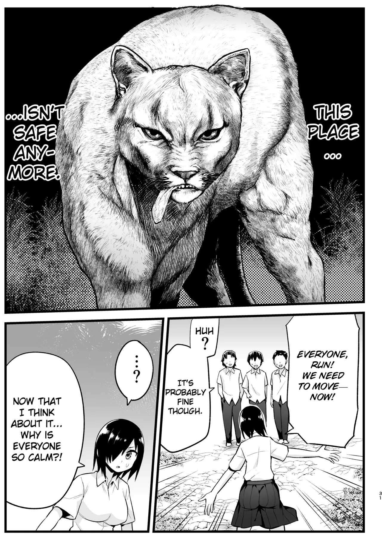 Uninhabited Island Girl Gets Covered in Mud and Fucked!: Ms. Yoshimura’s So Easy. Volume 6 page 30