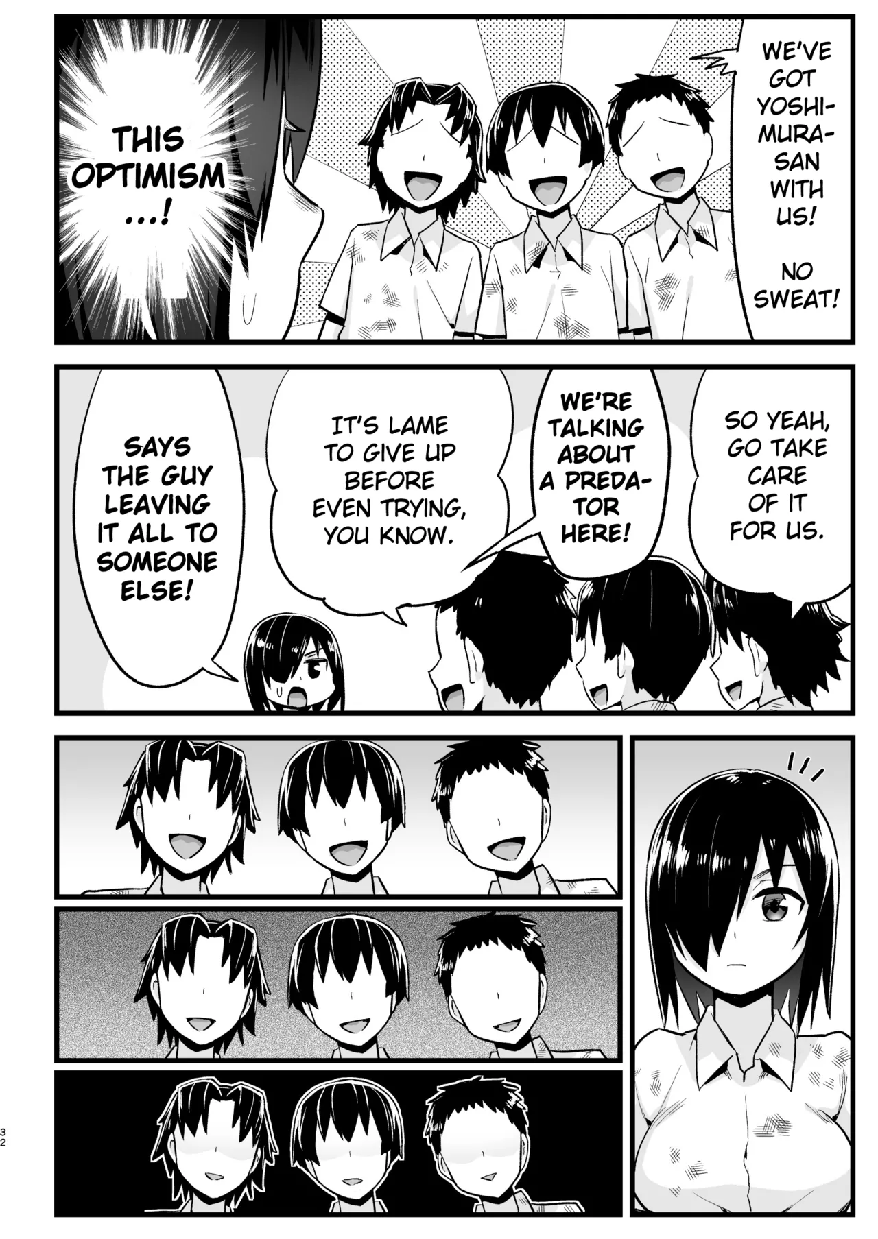 Uninhabited Island Girl Gets Covered in Mud and Fucked!: Ms. Yoshimura’s So Easy. Volume 6 page 31