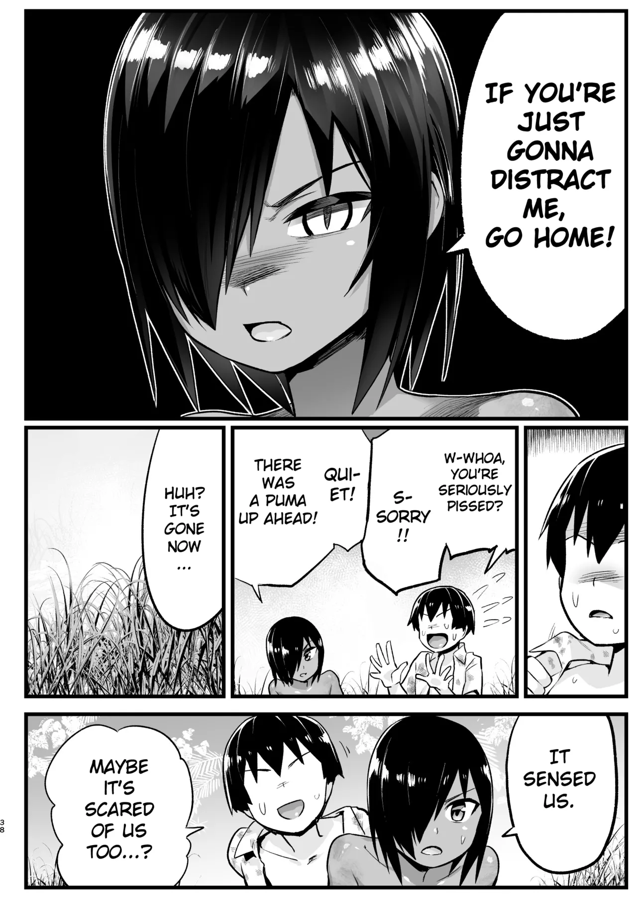 Uninhabited Island Girl Gets Covered in Mud and Fucked!: Ms. Yoshimura’s So Easy. Volume 6 page 37