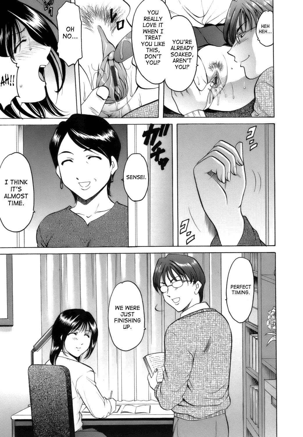 Until She Becomes a Slutty Teacher page 97