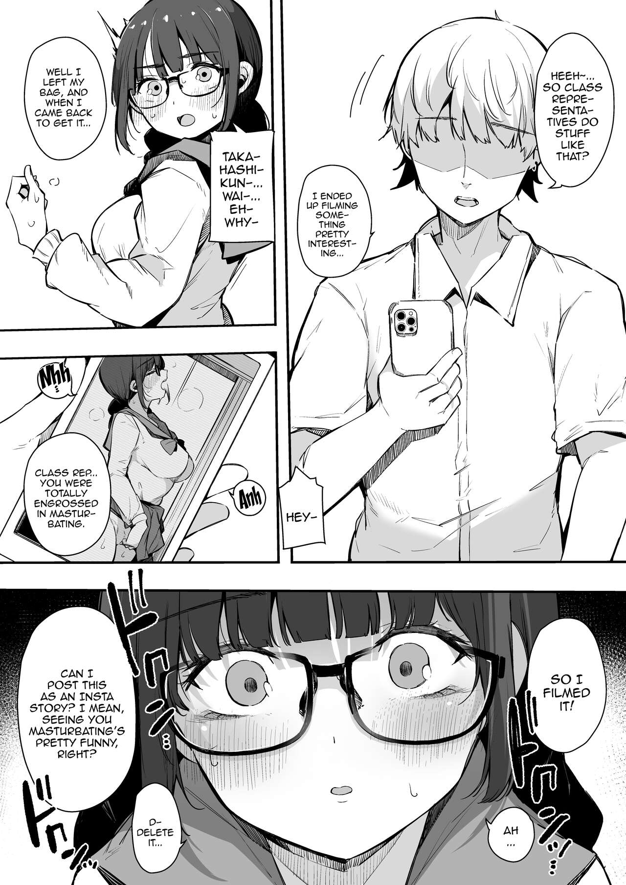 Until The Boyfriend-Having Class President With A Strong Sexual Appetite Falls page 11