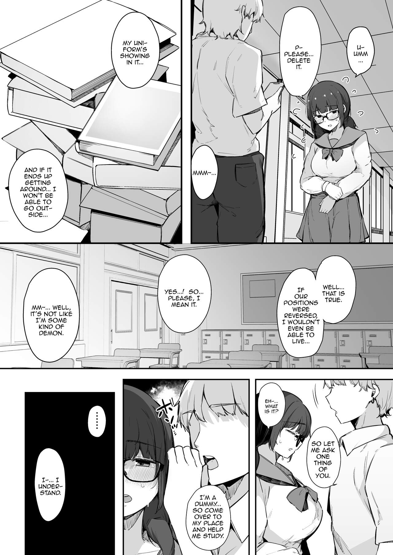 Until The Boyfriend-Having Class President With A Strong Sexual Appetite Falls page 12