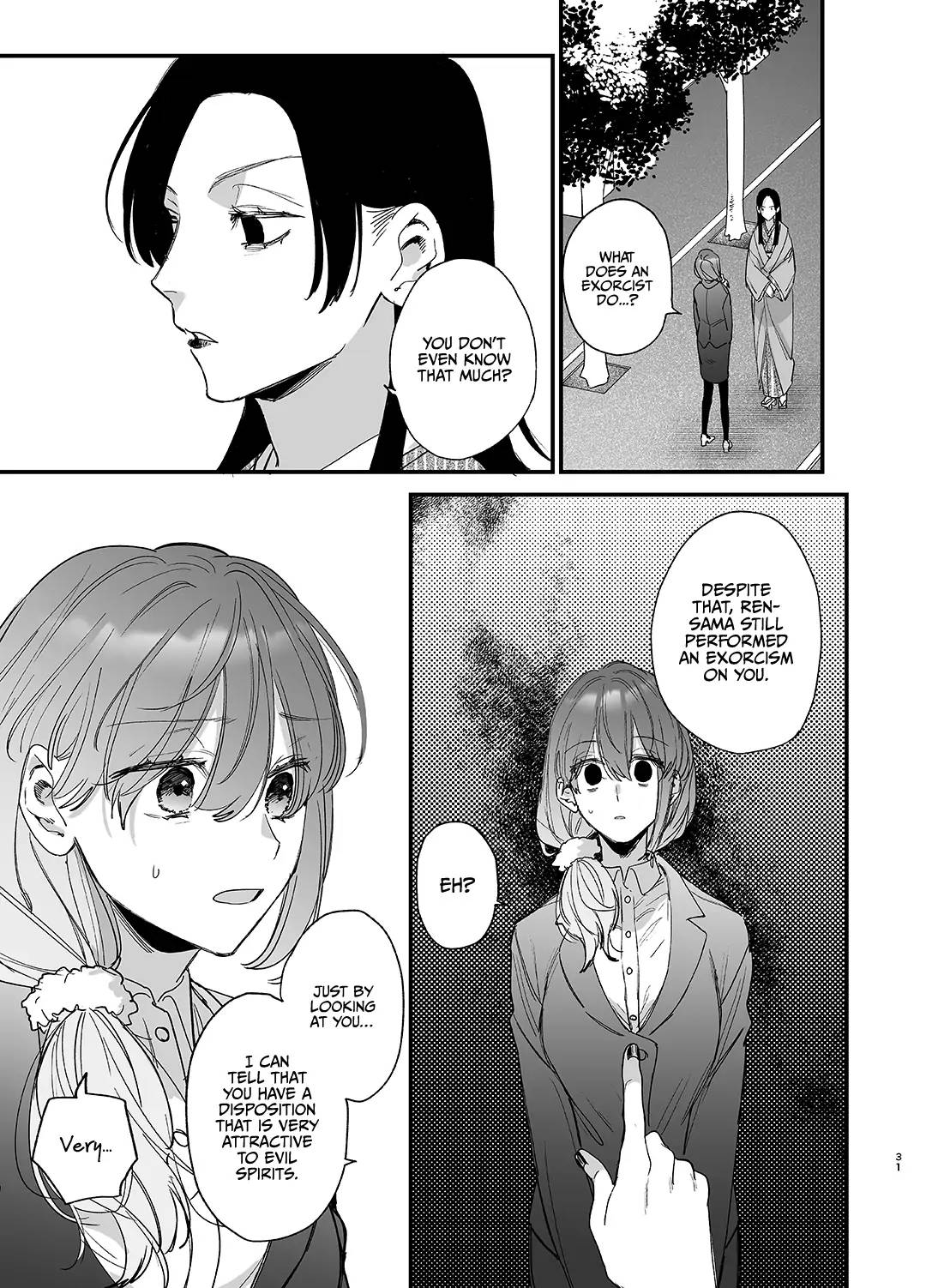 Until the Trashiest Boy Toy Exorcist Ren-kun Crushes Me in His Embrace page 31