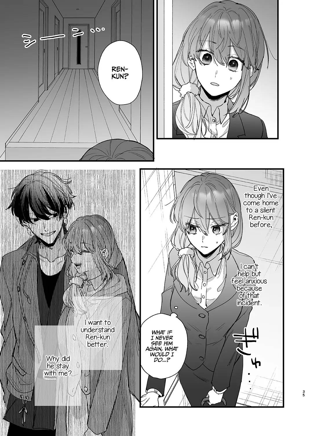 Until the Trashiest Boy Toy Exorcist Ren-kun Crushes Me in His Embrace page 35