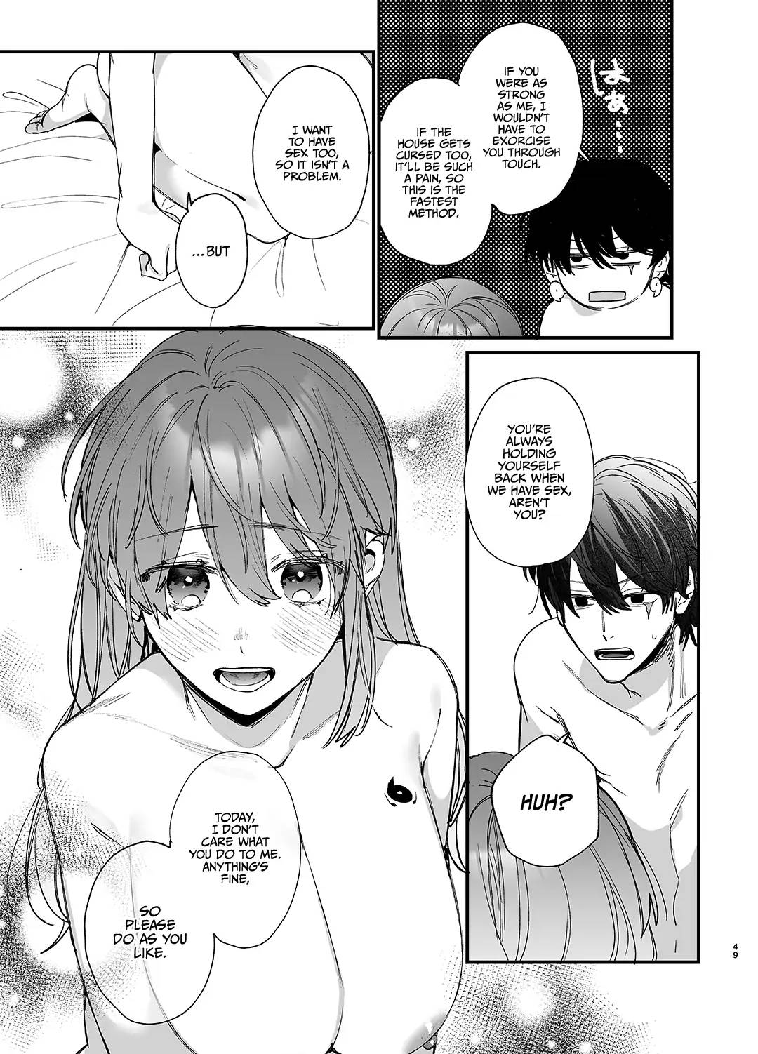 Until the Trashiest Boy Toy Exorcist Ren-kun Crushes Me in His Embrace page 49