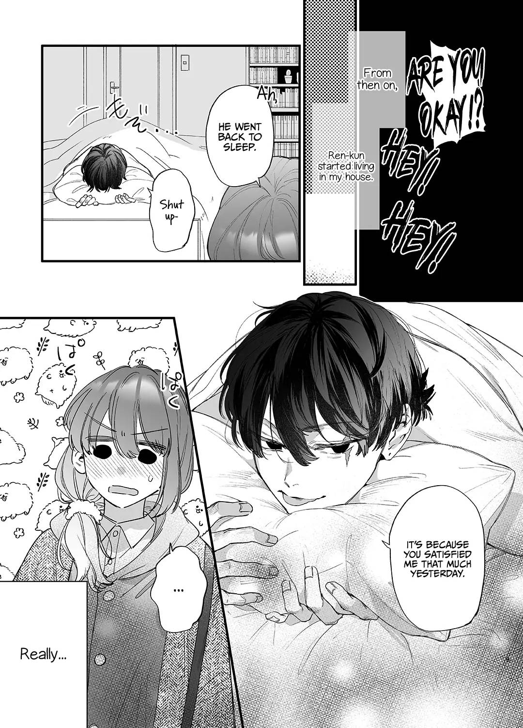 Until the Trashiest Boy Toy Exorcist Ren-kun Crushes Me in His Embrace page 9