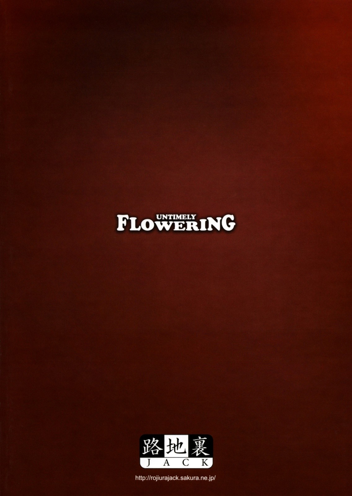 Untimely Flowering page 22