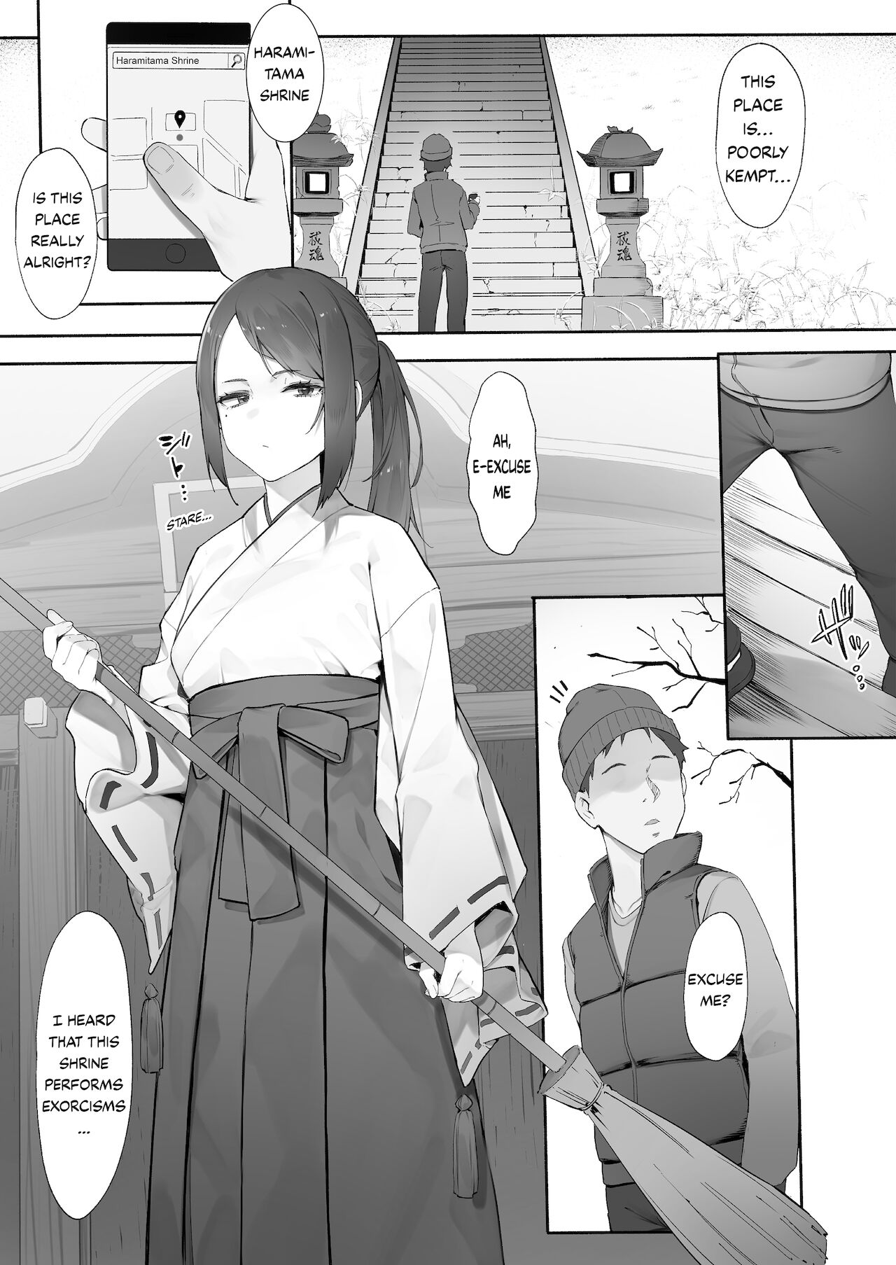 Uprooting evil spirits at a shrine / Part1 page 2