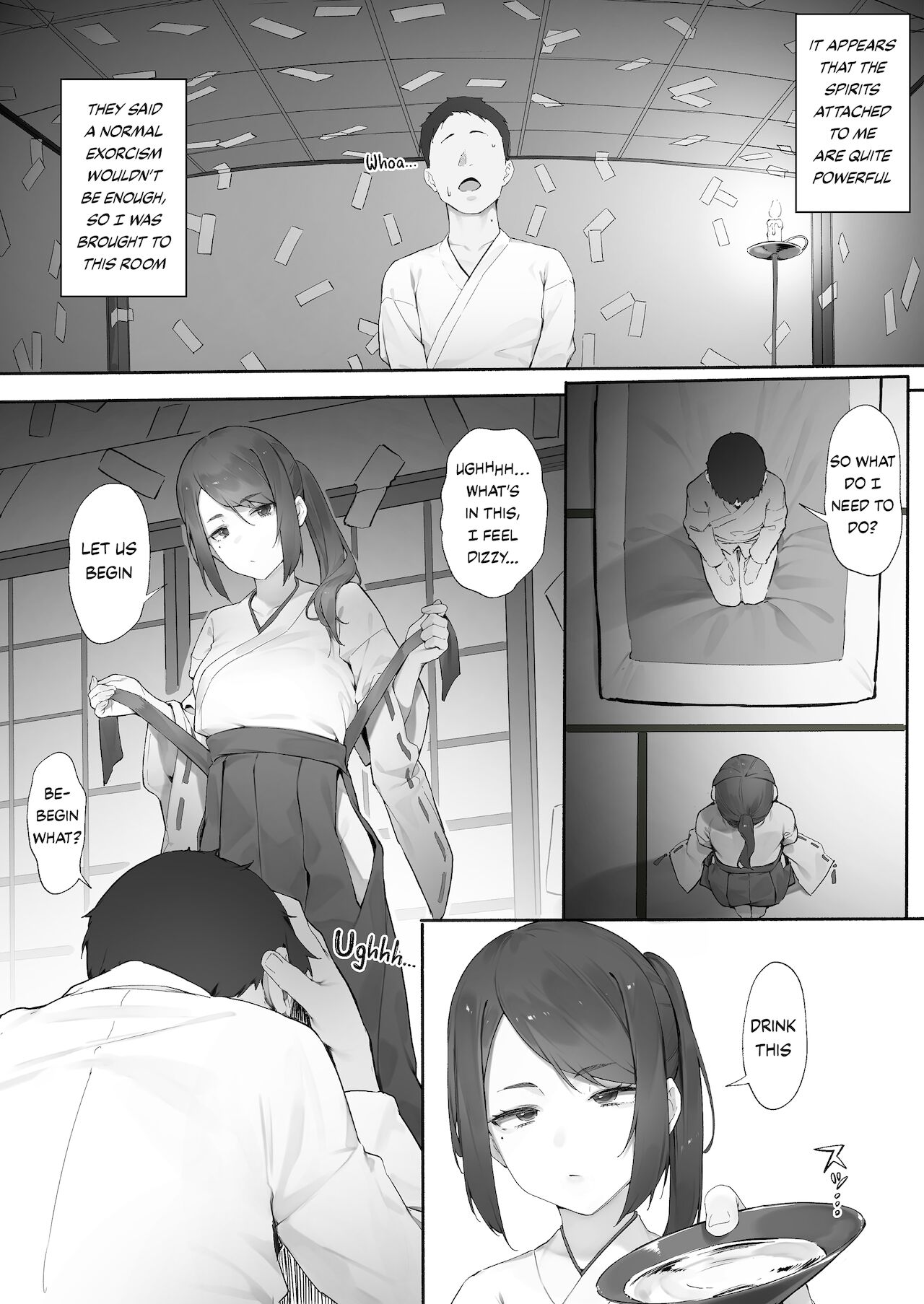 Uprooting evil spirits at a shrine / Part1 page 4
