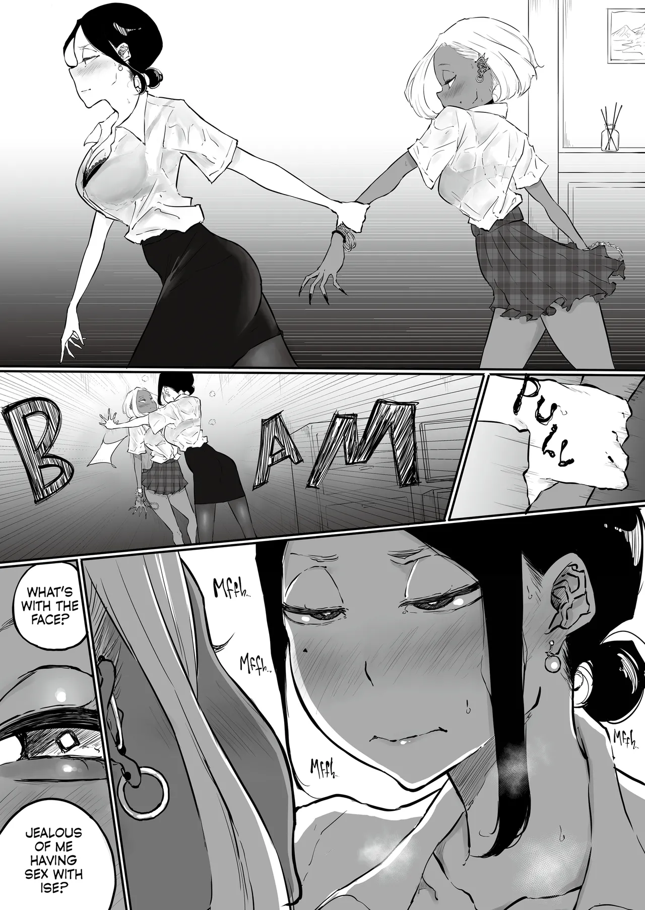 Uptight Teacher Meets Gyaru Slut page 115
