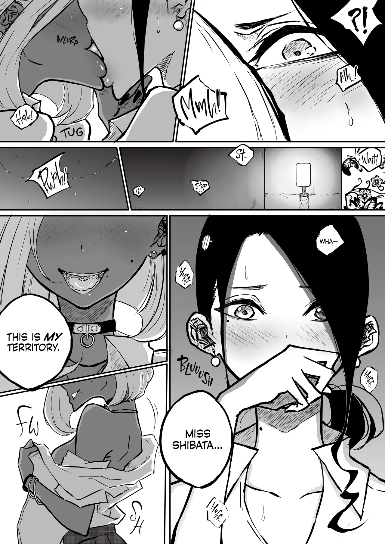 Uptight Teacher Meets Gyaru Slut page 13