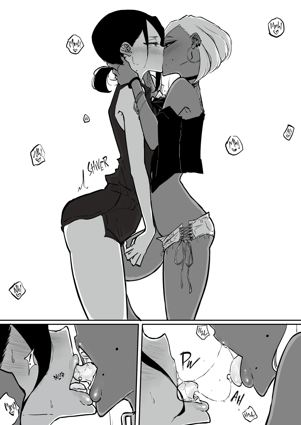 Uptight Teacher Meets Gyaru Slut page 38