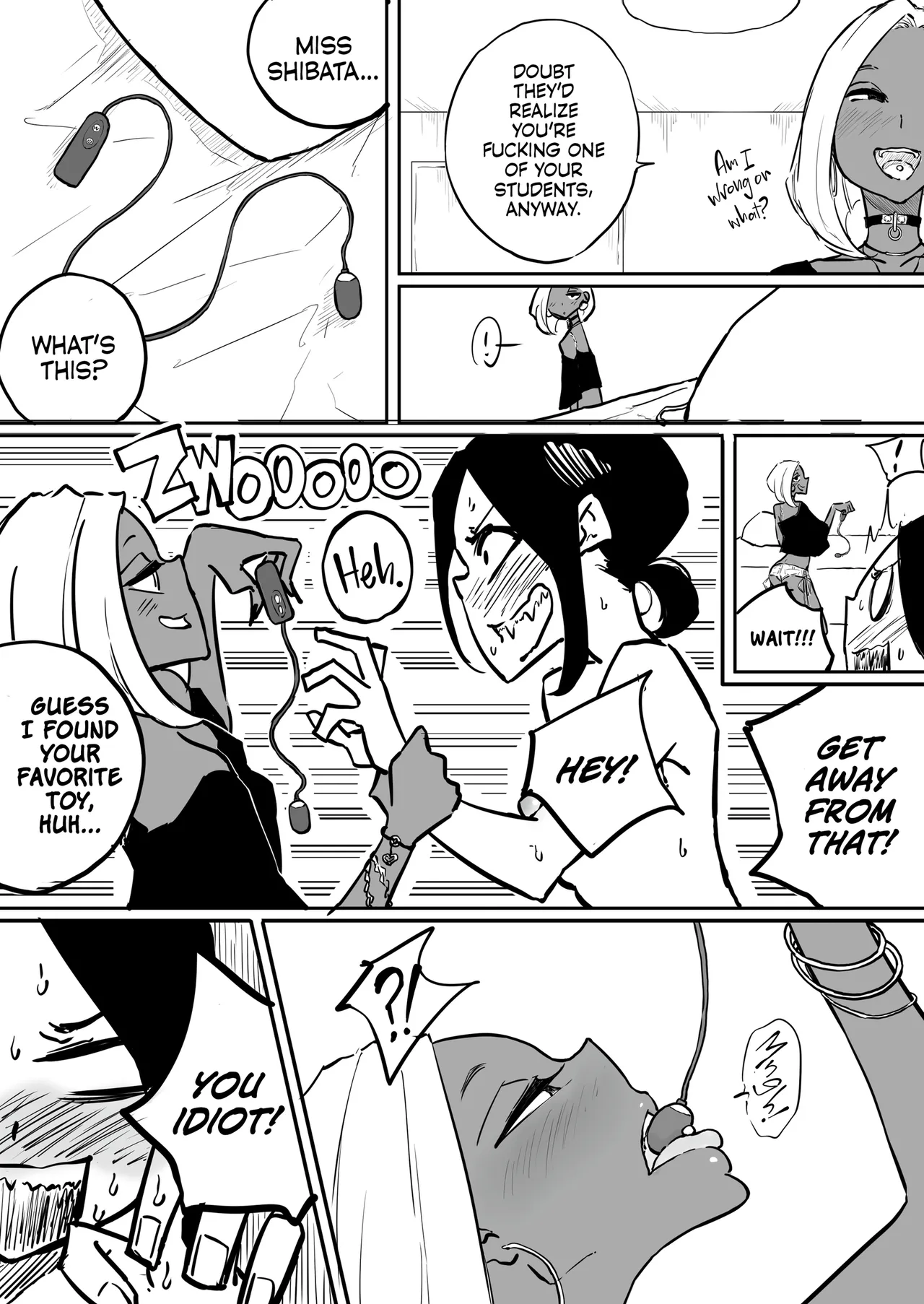 Uptight Teacher Meets Gyaru Slut page 45