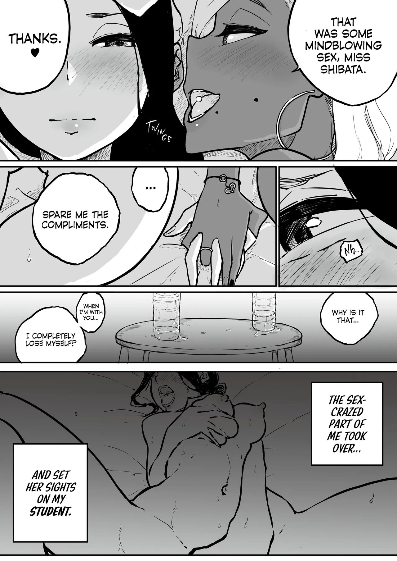 Uptight Teacher Meets Gyaru Slut page 63