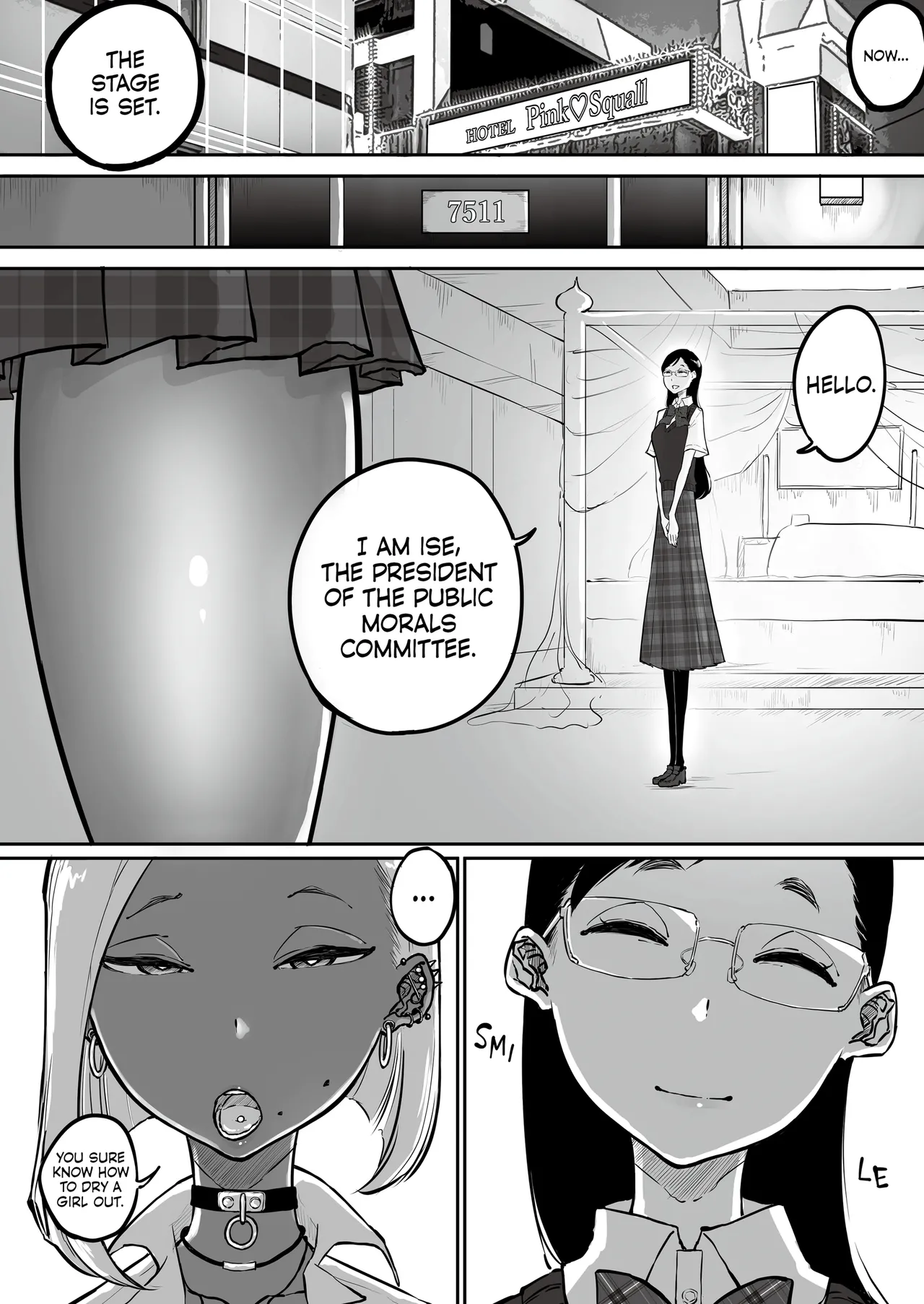 Uptight Teacher Meets Gyaru Slut page 76
