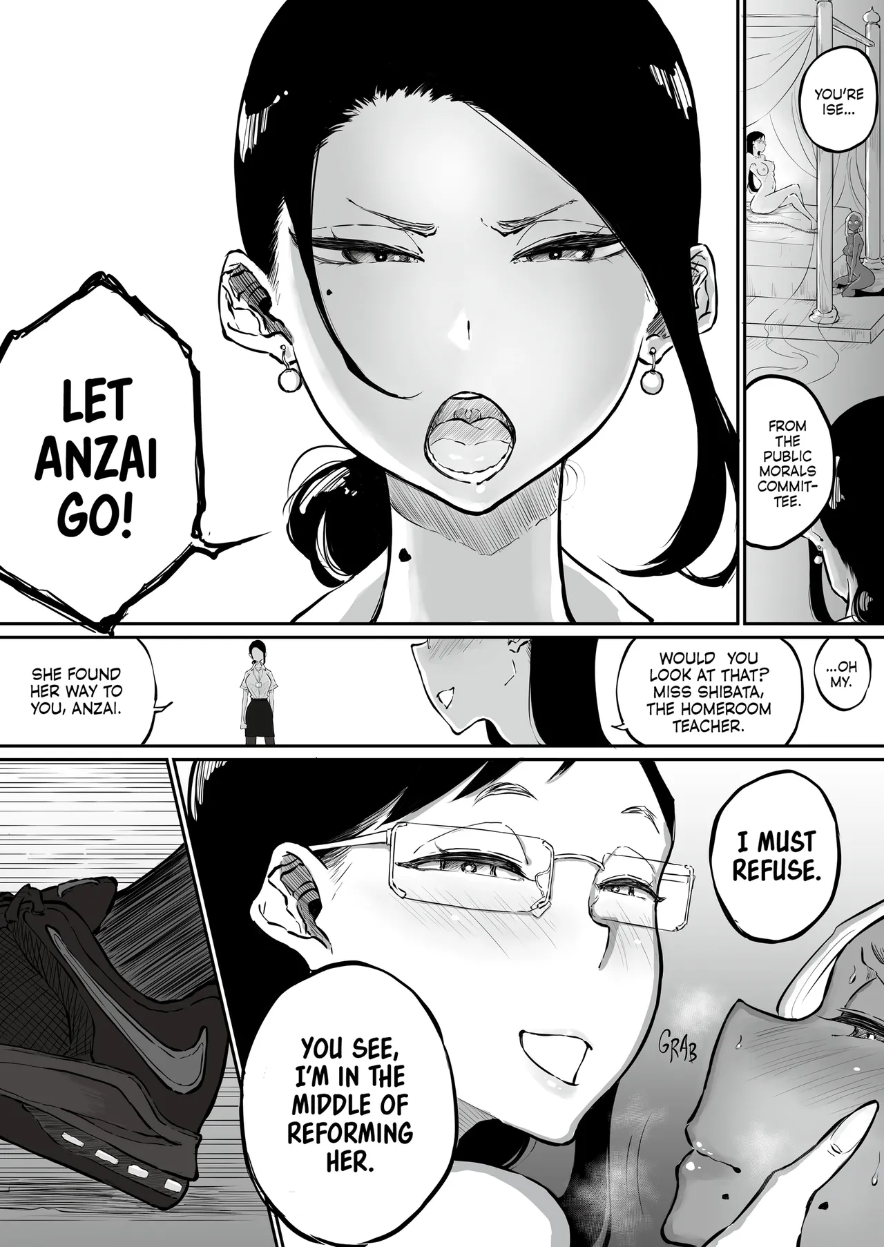 Uptight Teacher Meets Gyaru Slut page 95