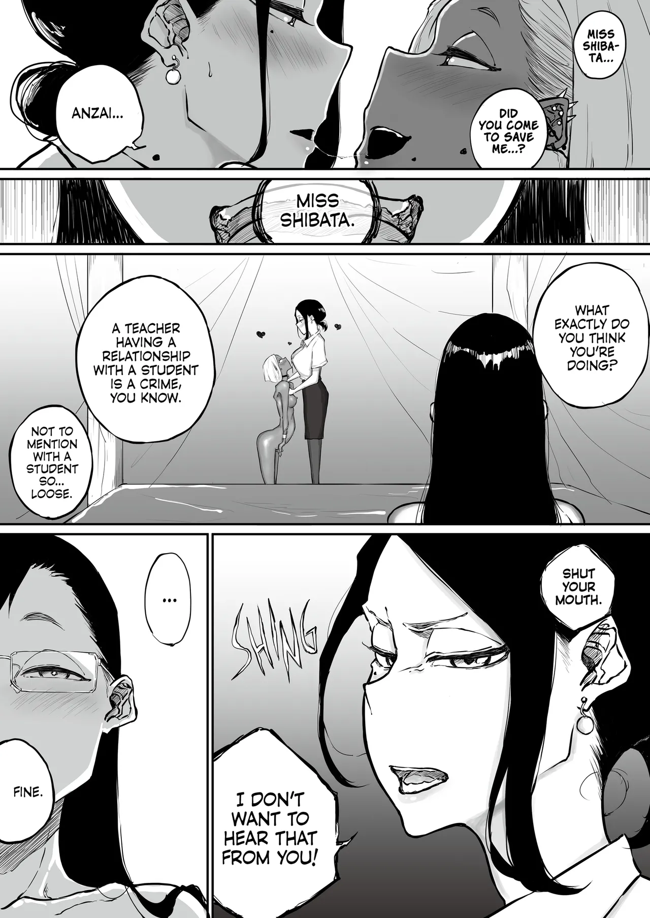 Uptight Teacher Meets Gyaru Slut page 97