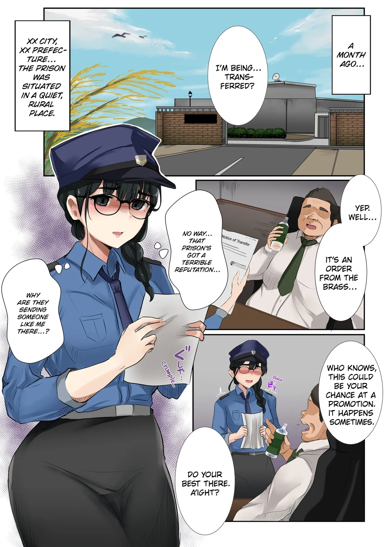 Useless Officer X Prisoner - The Tables Turned. page 2