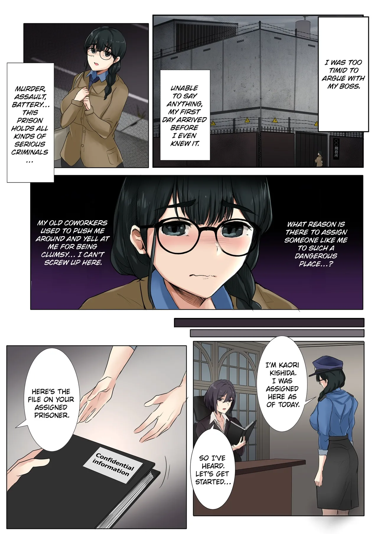 Useless Officer X Prisoner - The Tables Turned. page 3
