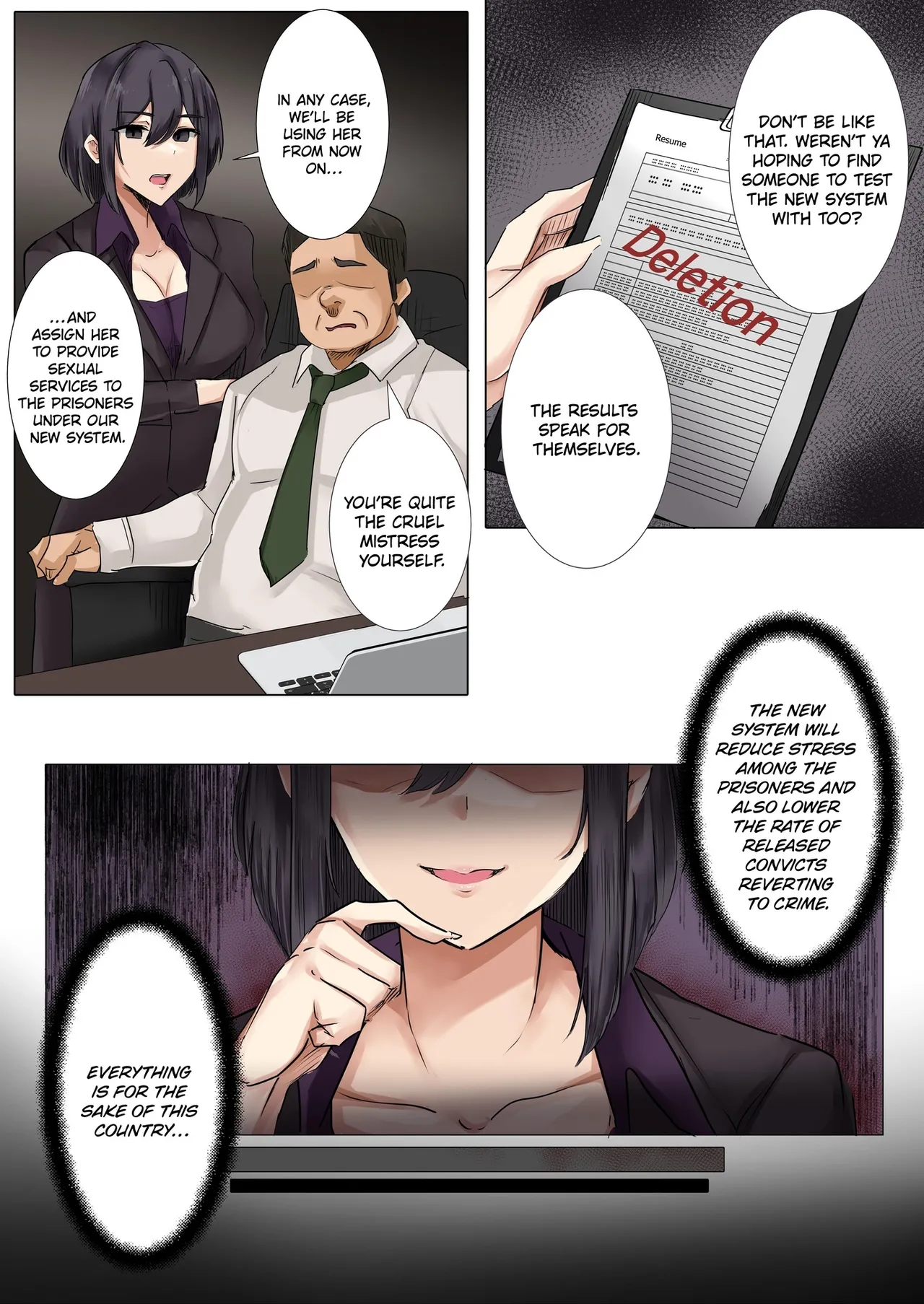 Useless Officer X Prisoner - The Tables Turned. page 31