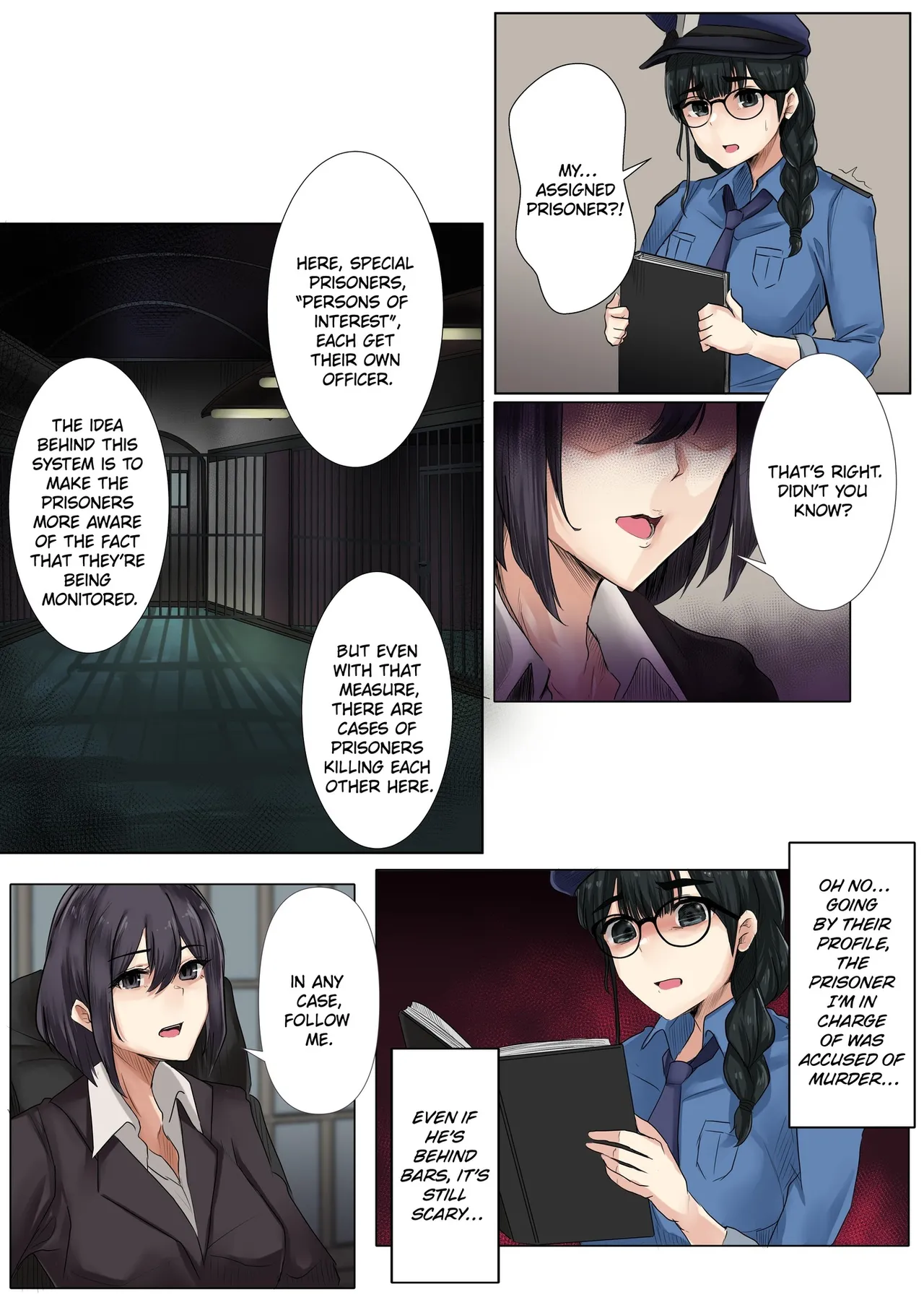 Useless Officer X Prisoner - The Tables Turned. page 4