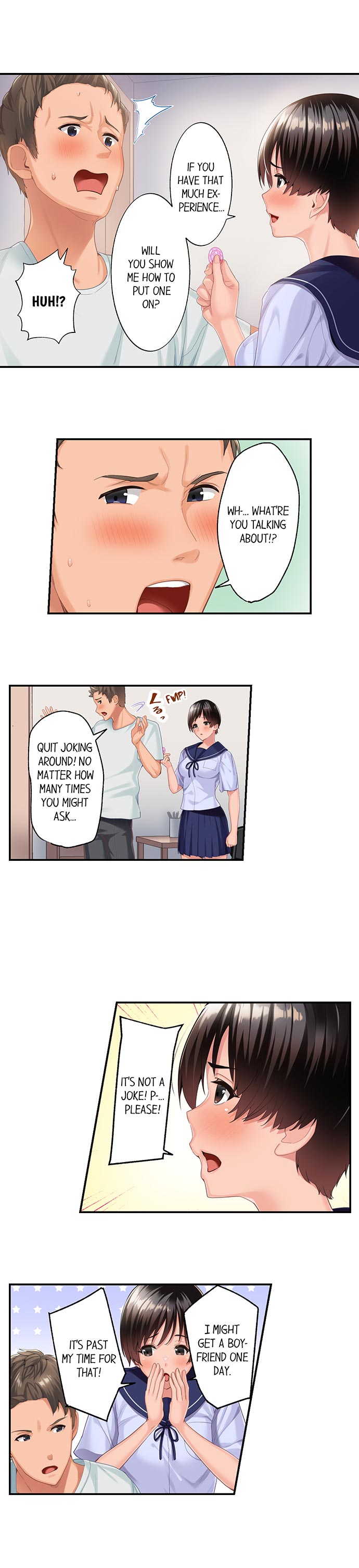 Using 100 Boxes of Condoms With My Childhood Friend! page 10