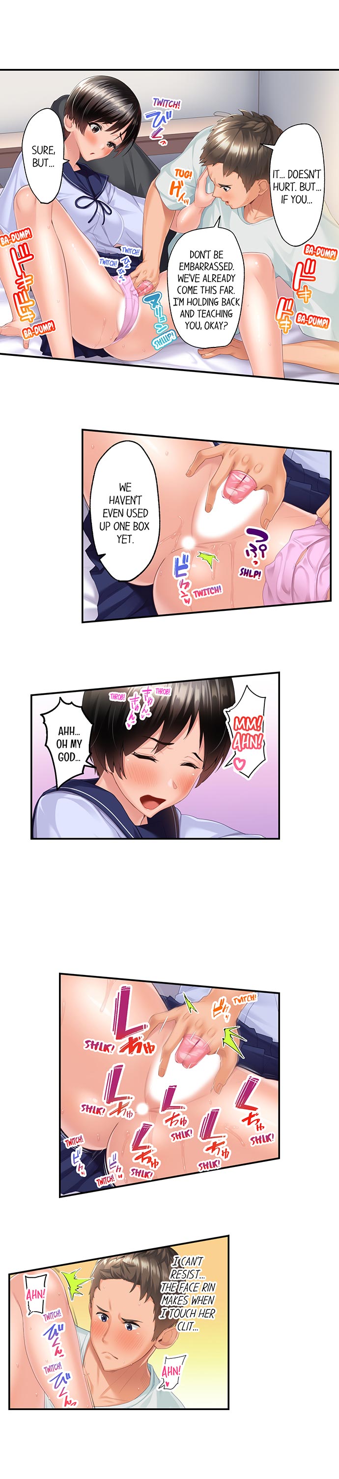 Using 100 Boxes of Condoms With My Childhood Friend! page 19