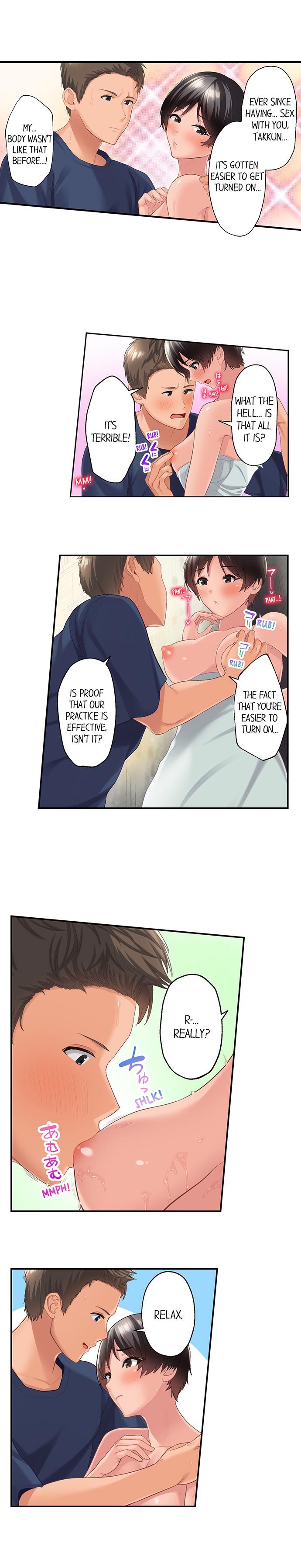 Using 100 Boxes of Condoms With My Childhood Friend! page 69