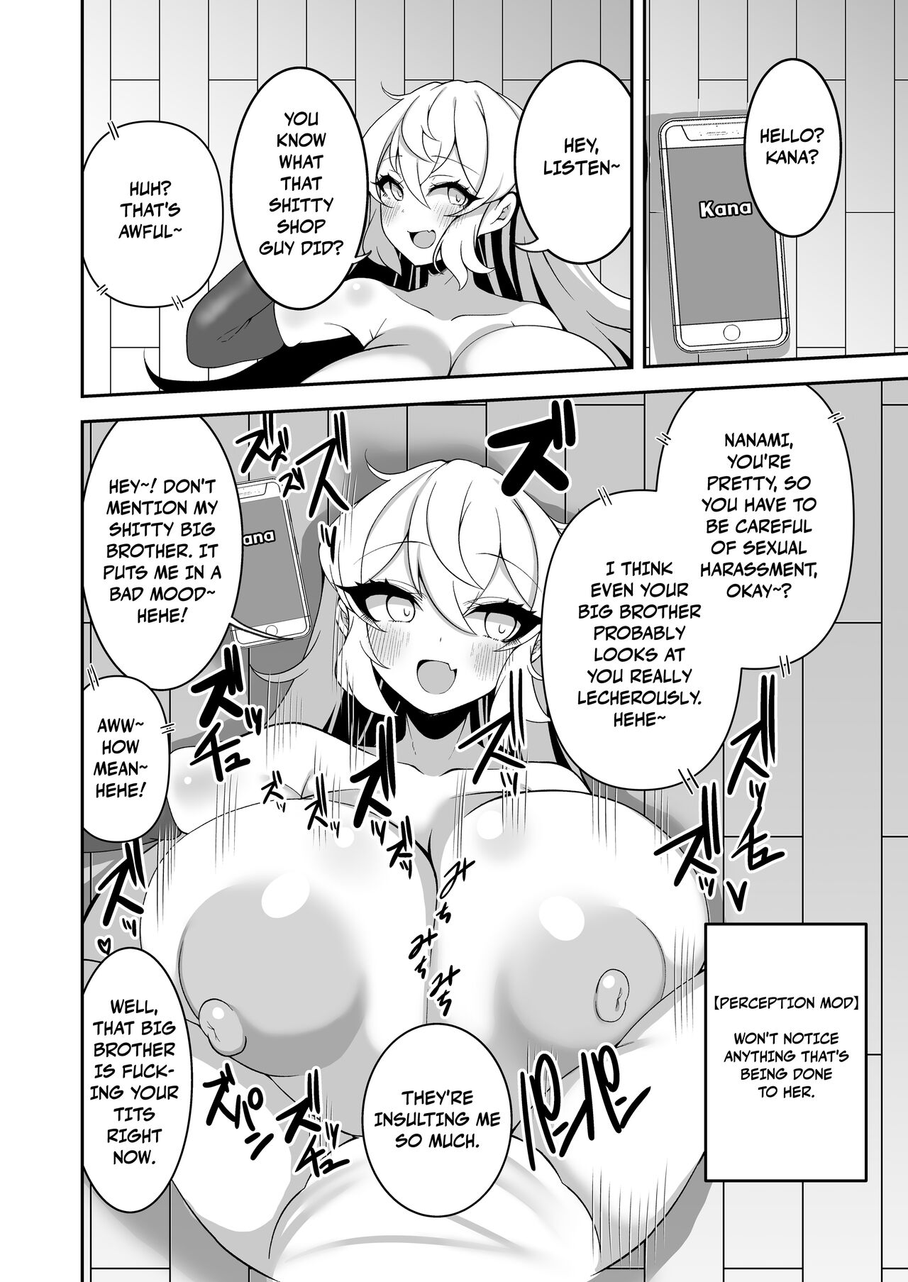 Using a Brainwashing and Modding App to Turn My Cheeky Little Sister Into a Convenient Onahole page 15