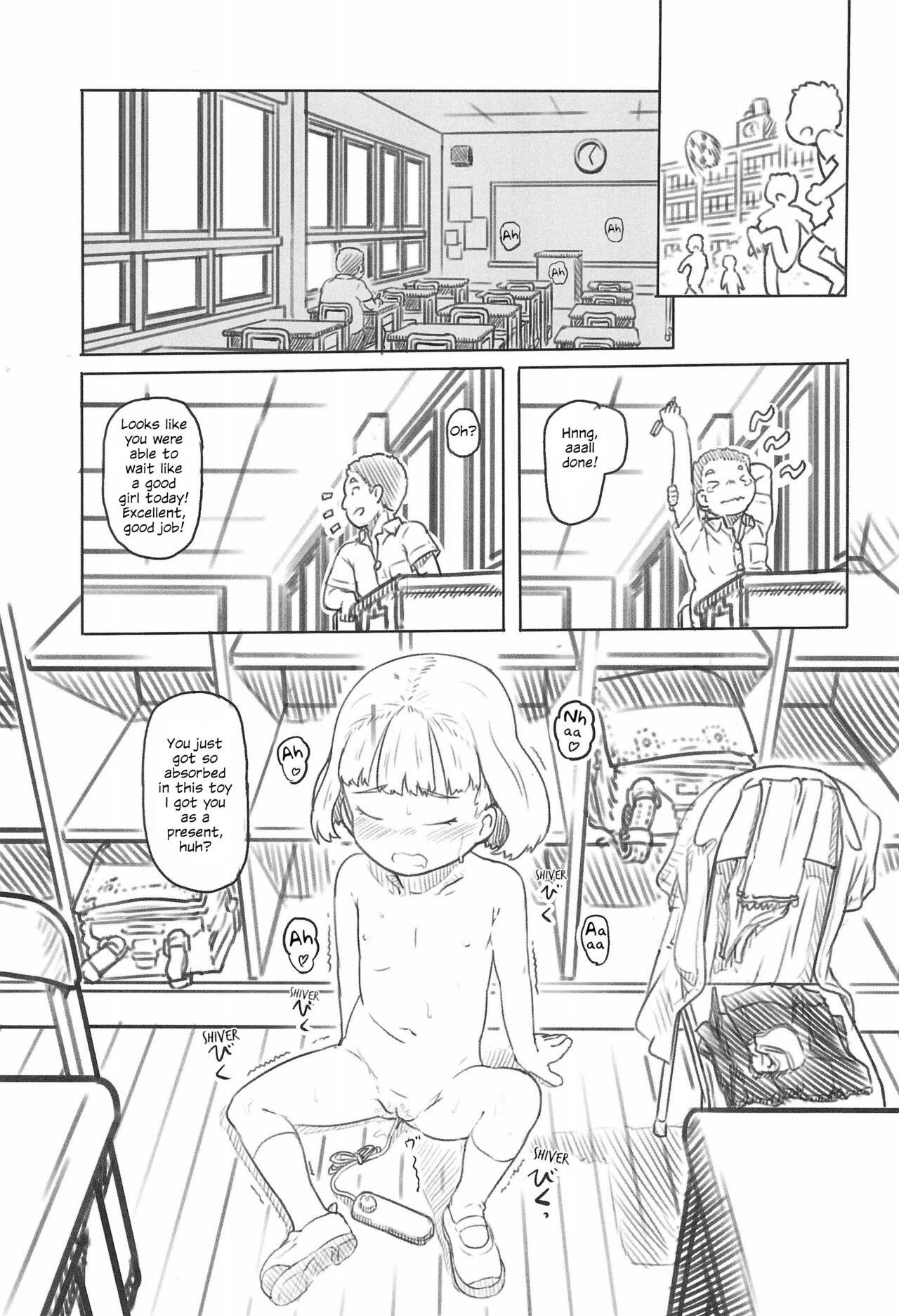 Using A Retarded Little Girl As A Cocksleeve 1-3 page 18