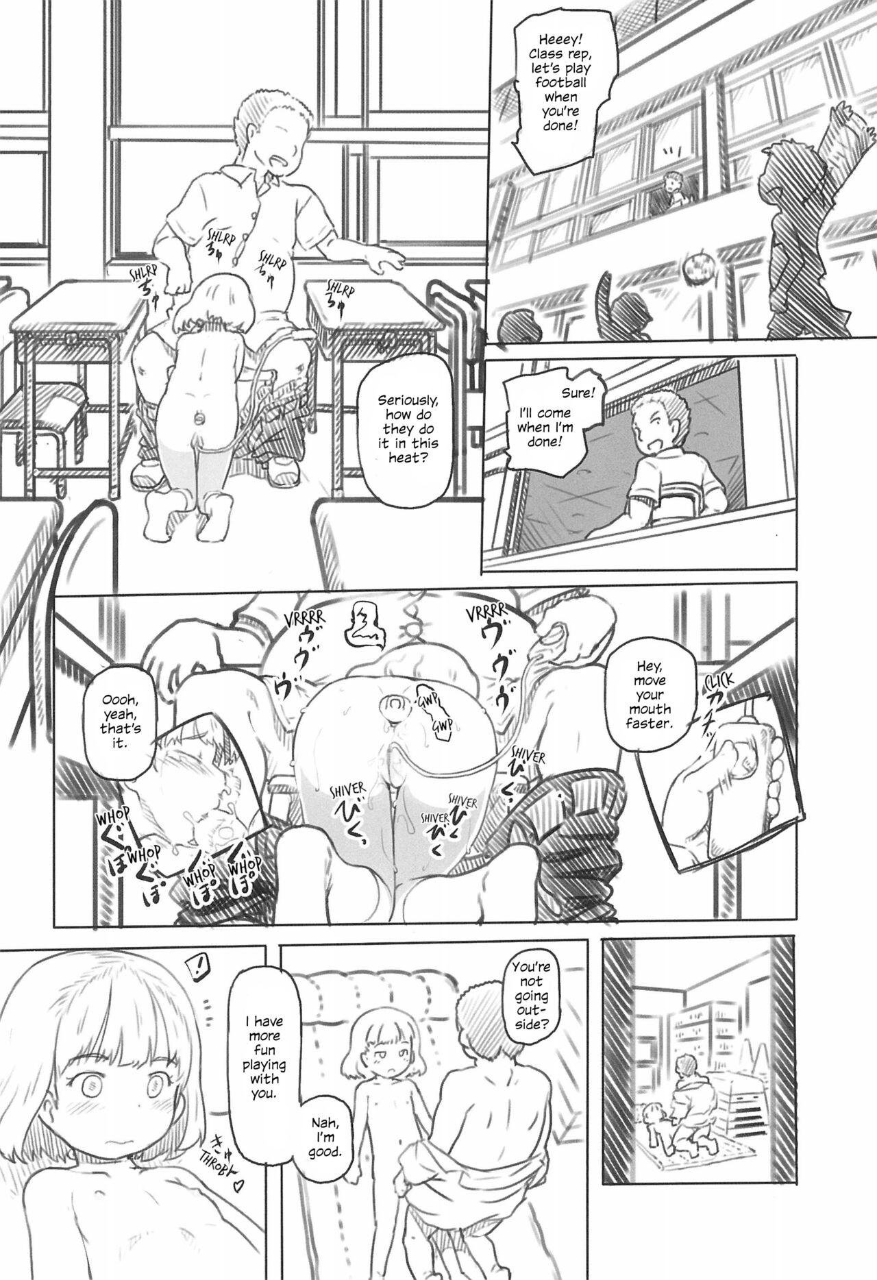 Using A Retarded Little Girl As A Cocksleeve 1-3 page 19