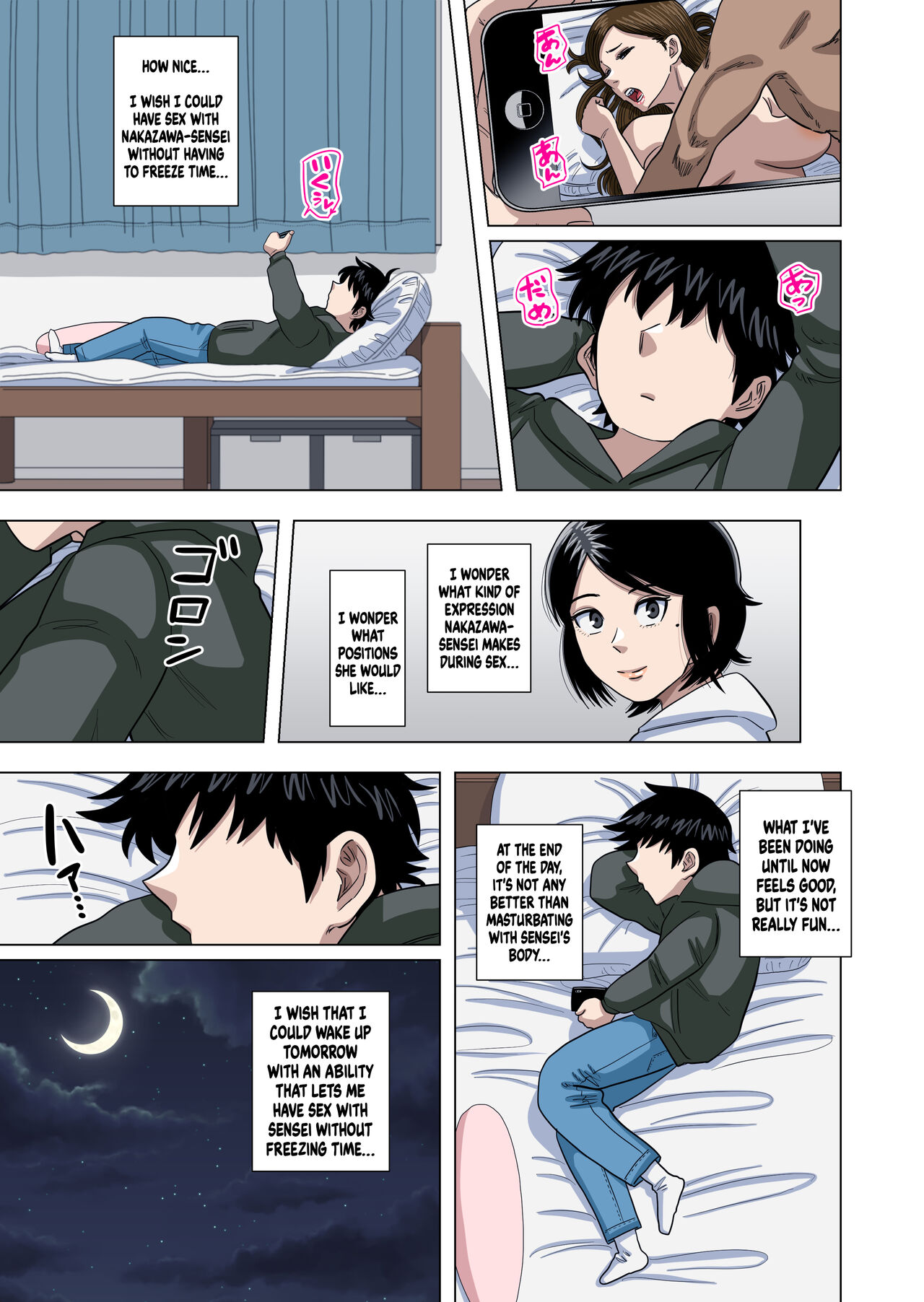 Using Abilities like Hypnosis, Invisibility & Time Stop on my Elementary School Homeroom Teacher page 53