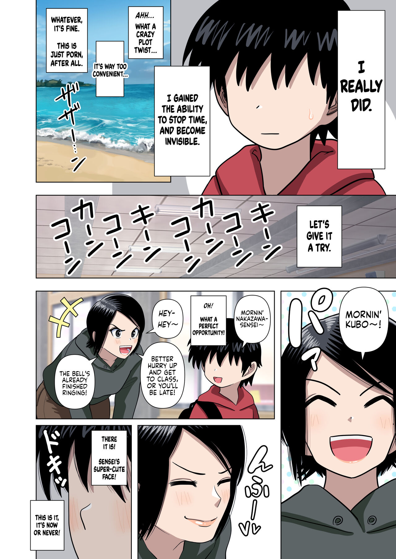 Using Abilities like Hypnosis, Invisibility & Time Stop on my Elementary School Homeroom Teacher page 8