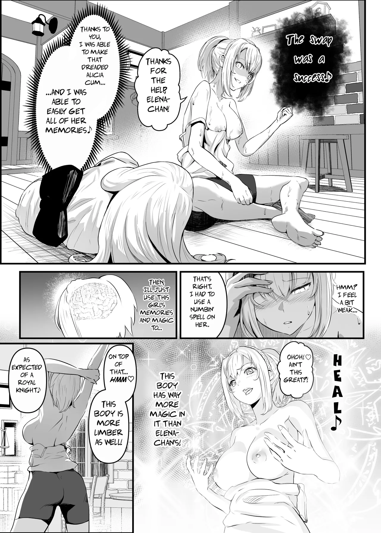 Utsukushiki Isekai 3 Shimai no Hyouiroku page 21