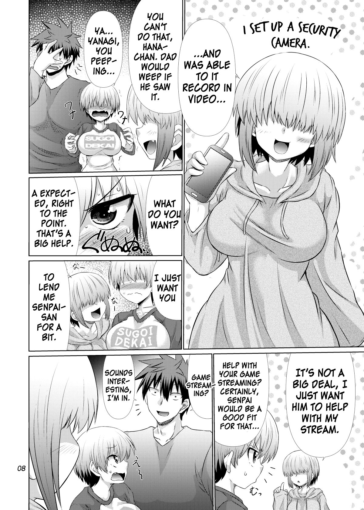 Uzaki-chan Oyako Zu wa Sukebe Shitai! page 7