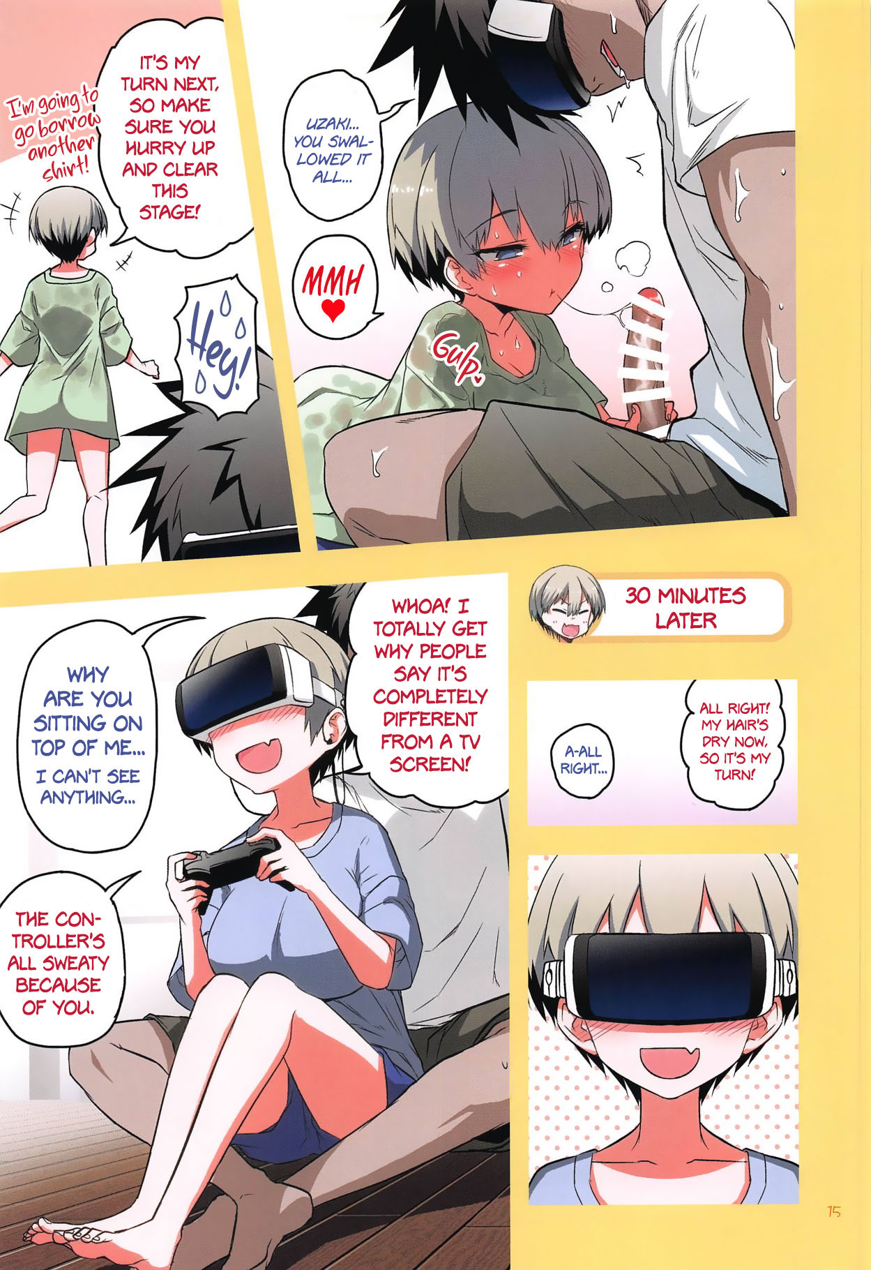 Uzaki-chan wa H Shitai! 2 page 14