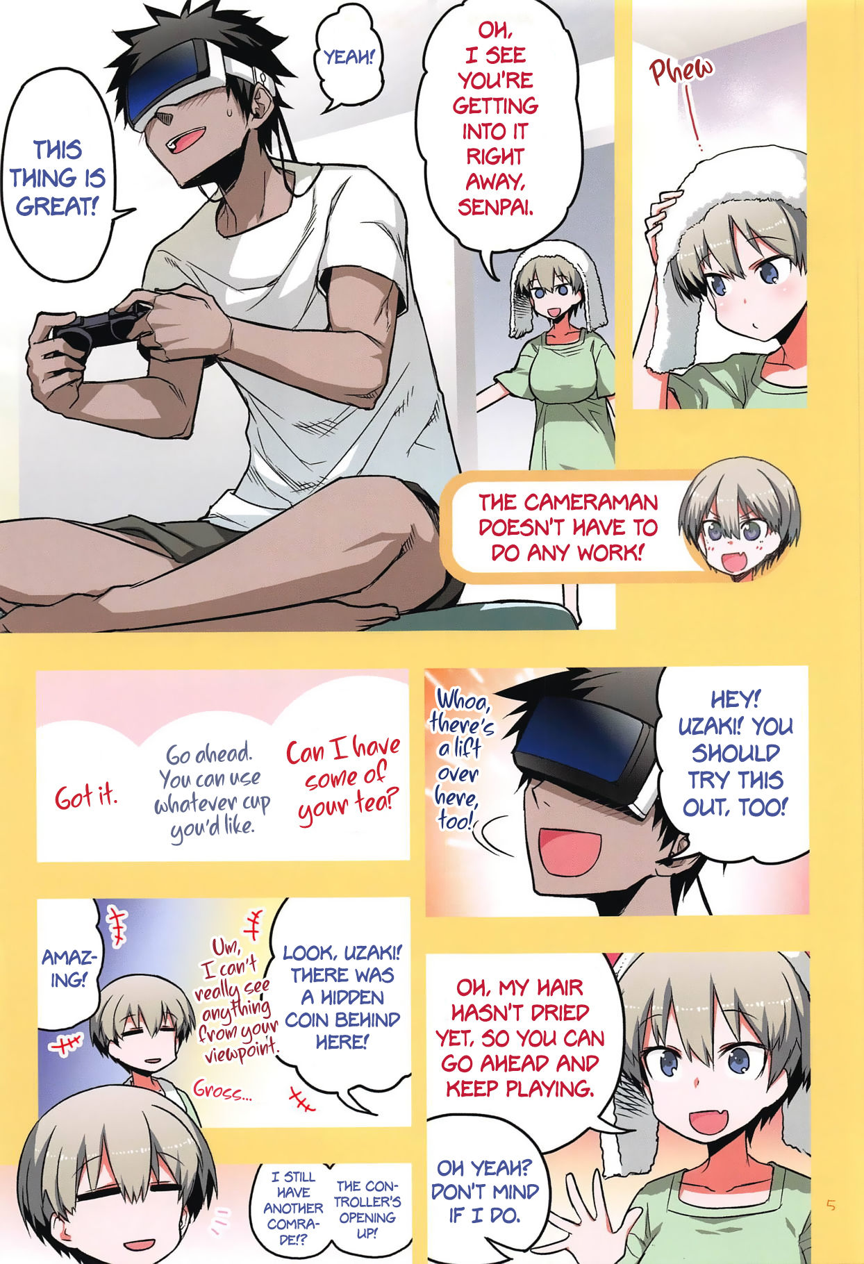 Uzaki-chan wa H Shitai! 2 page 4