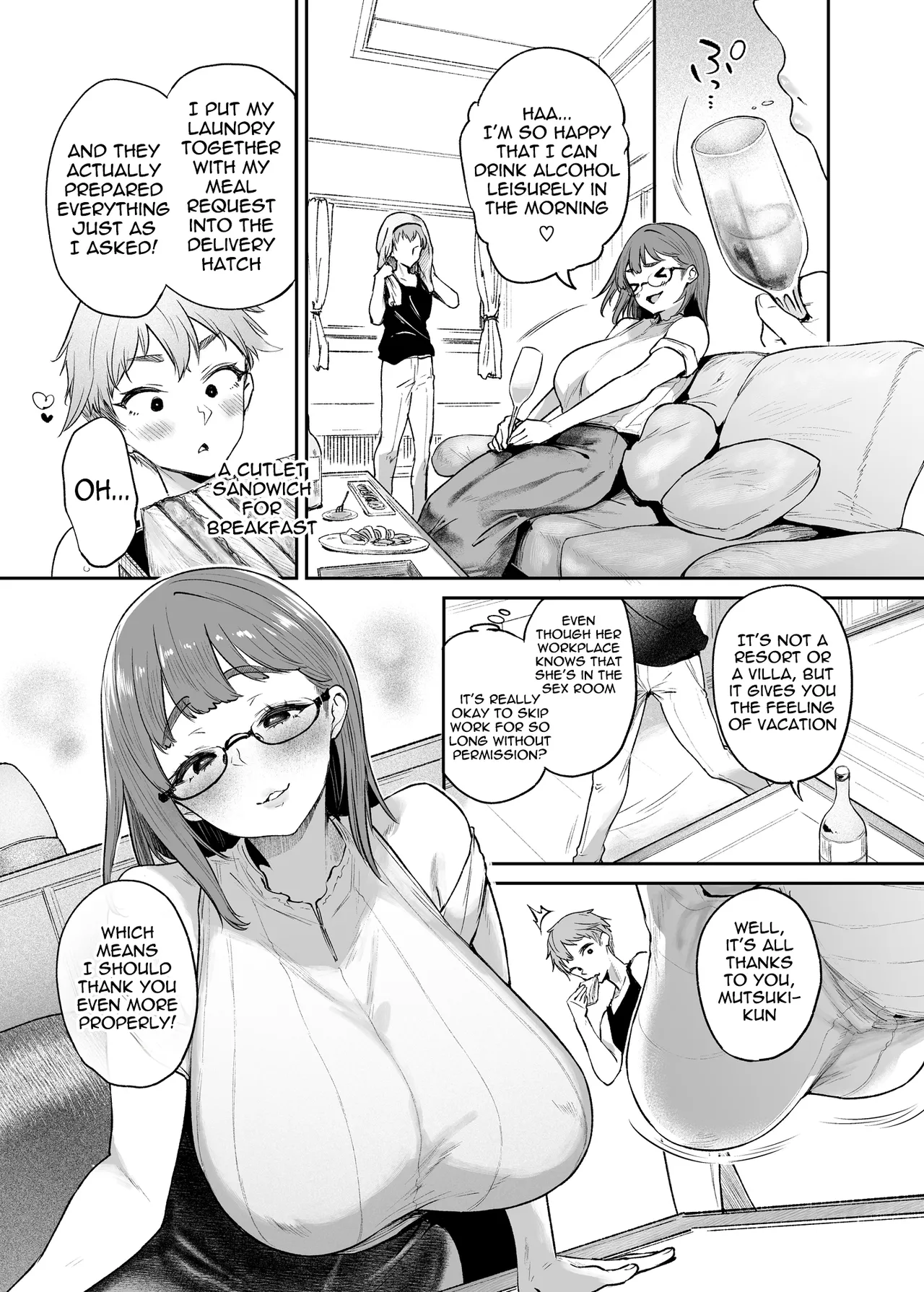 Vacation in a room you can't leave until you have sex page 23