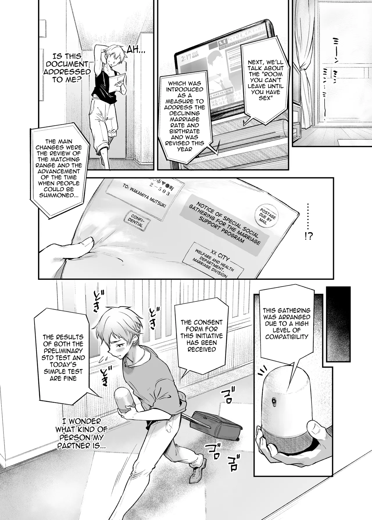 Vacation in a room you can't leave until you have sex page 8