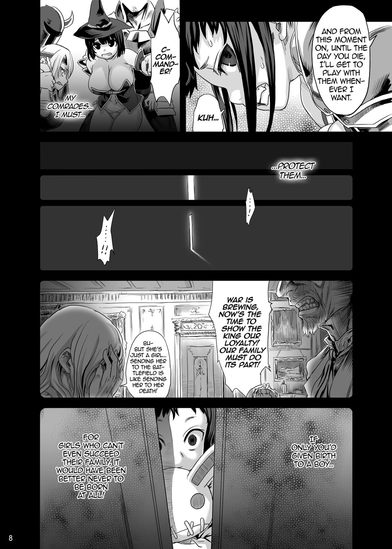 Victim Girls 7 - Jaku Niku Kyoushoku Dog-eat-Bitch page 8