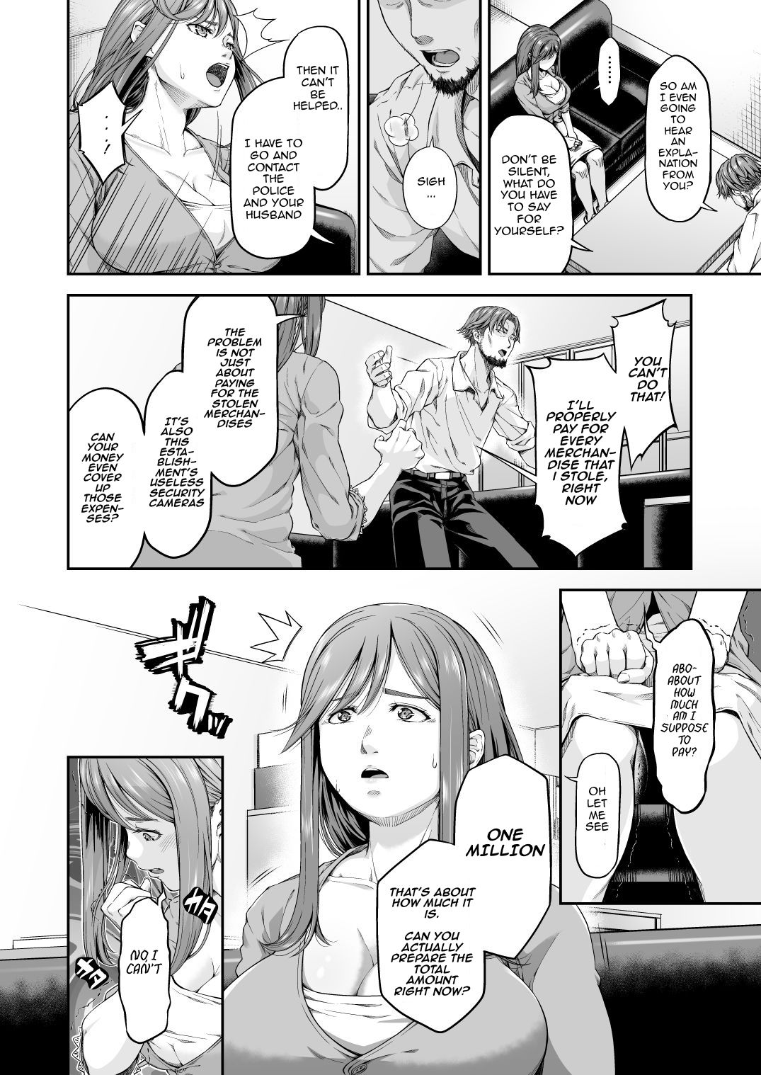 Violating a Shoplifter 1 - A Shoplifting Wife's Atonement page 7