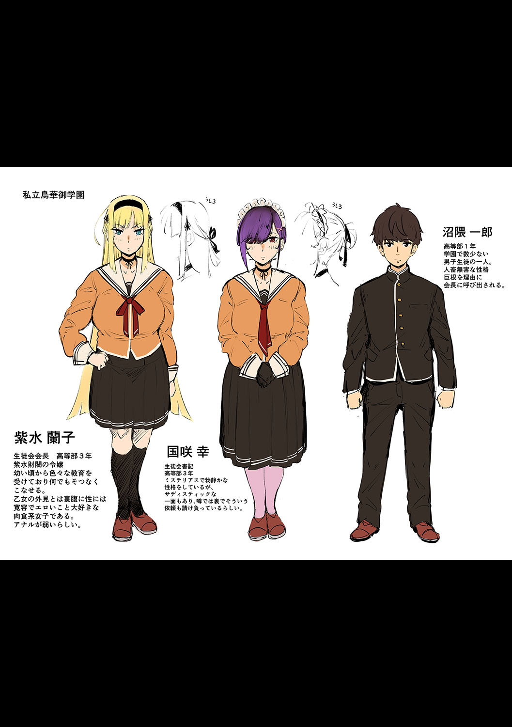 Virgin Eaters + Settei Shiryou & Rough Shuu page 258