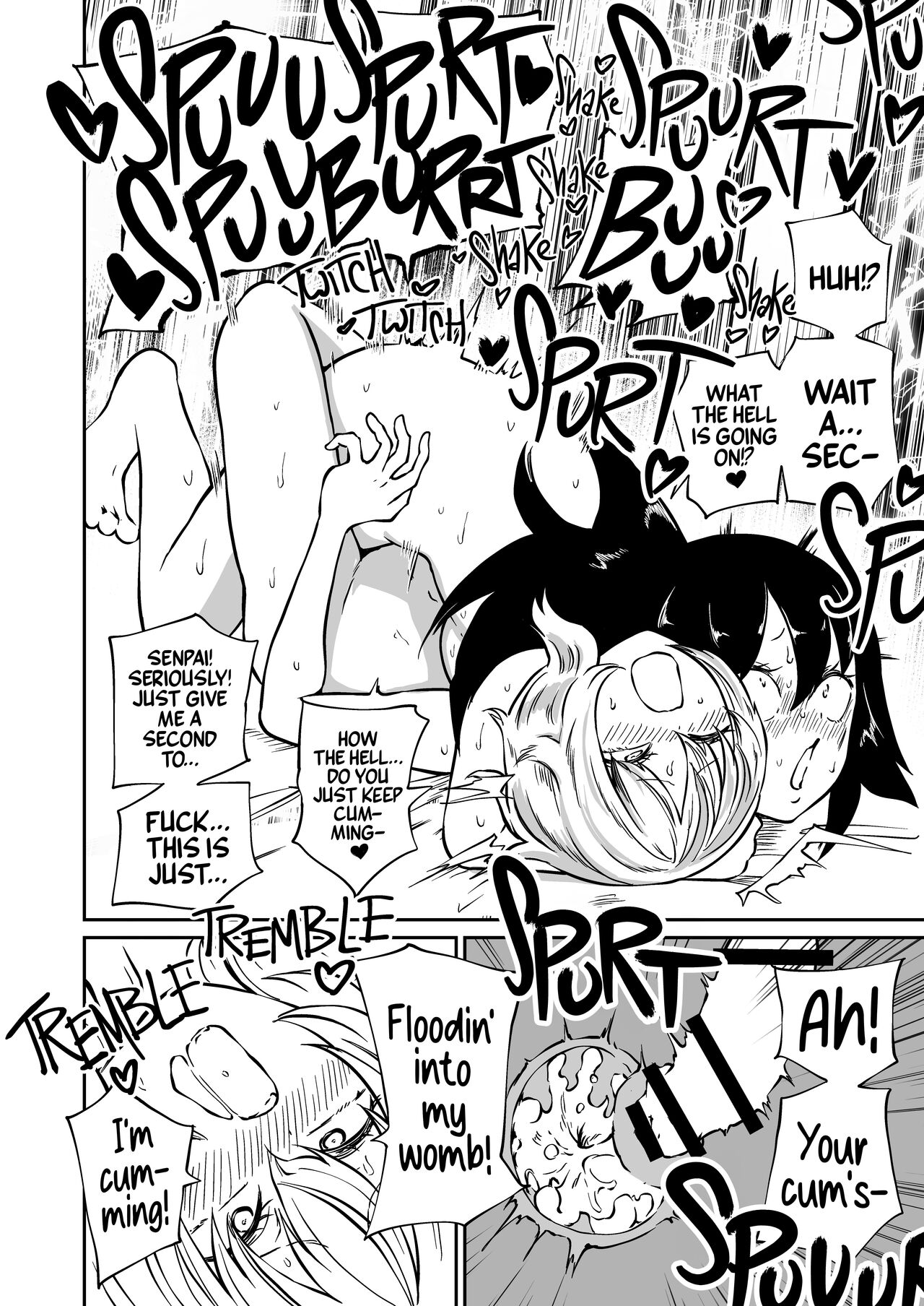 Virgin Futanari Gets Cherry Popped by Her Slutty Junior page 24